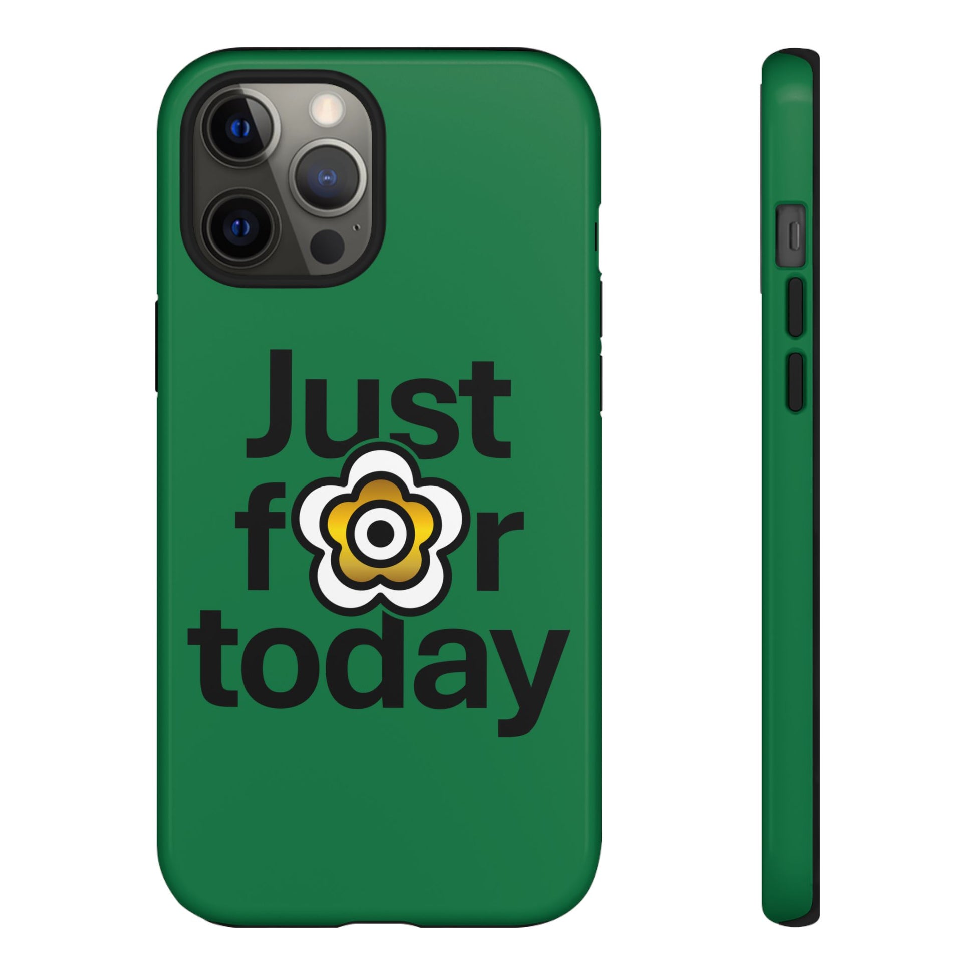 P🌺🌺P2Poppies Just for Today i-Phone Case – Inspirational Recovery Protection