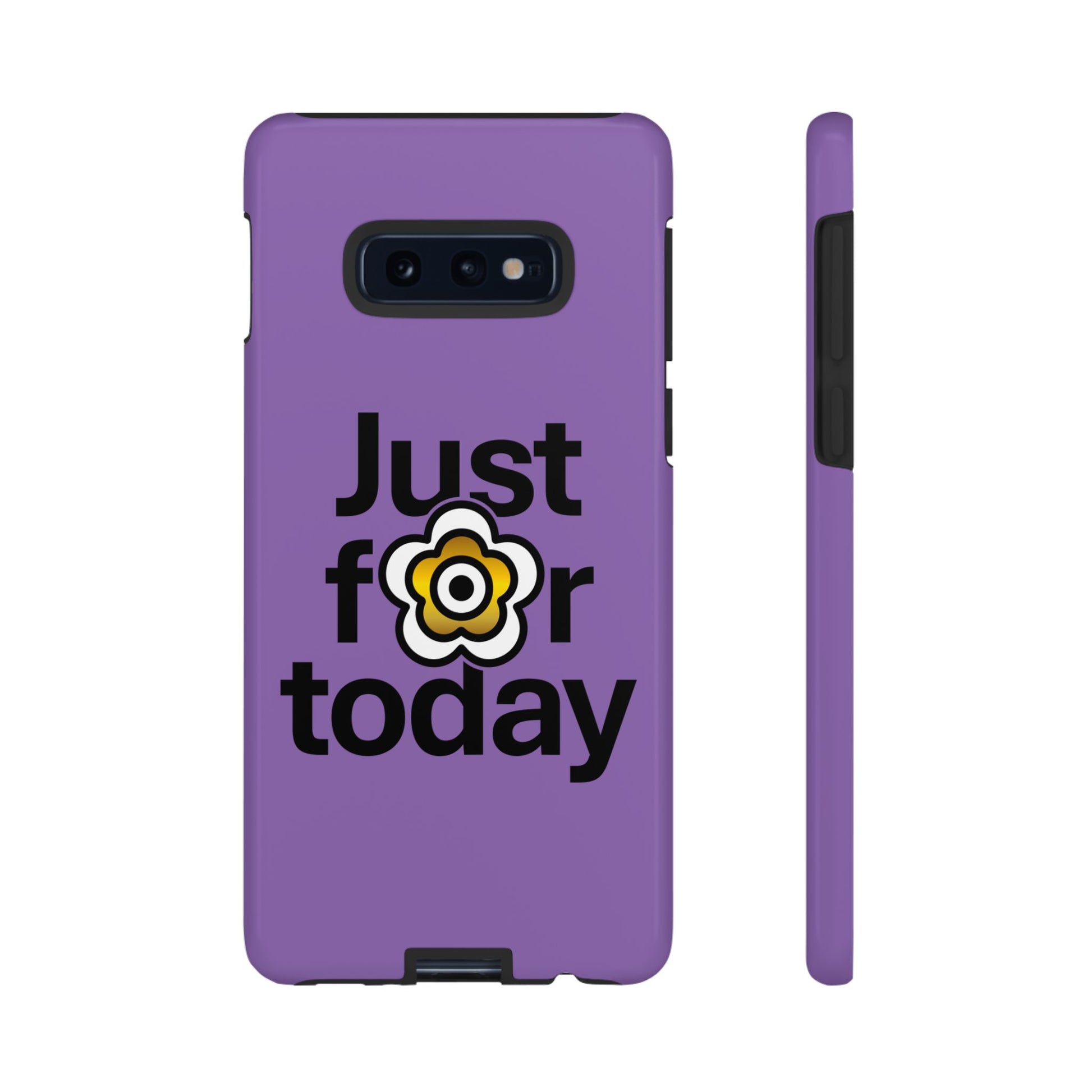 P🌺🌺P2Poppies Just for Today Samsung Phone Case – Inspirational Recovery Protection