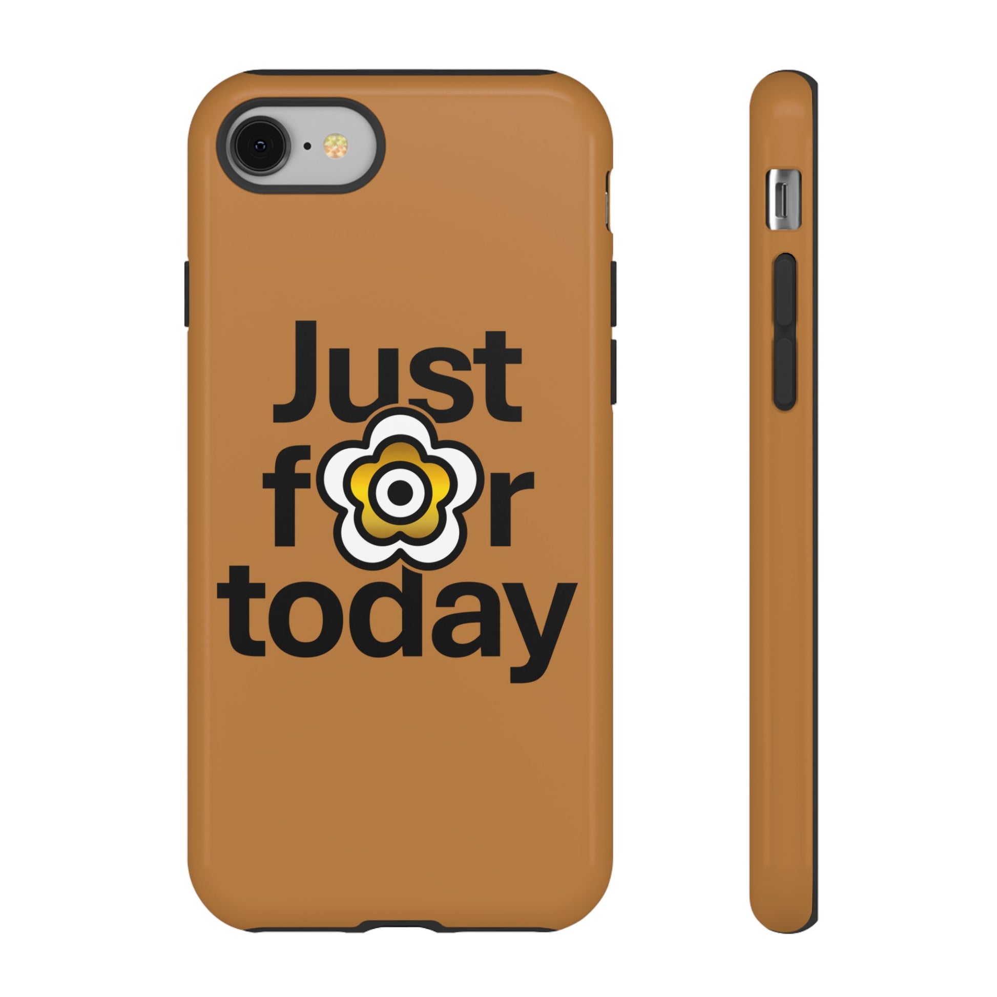 P🌺🌺P2Poppies Just for Today i-Phone Case – Inspirational Recovery Protection