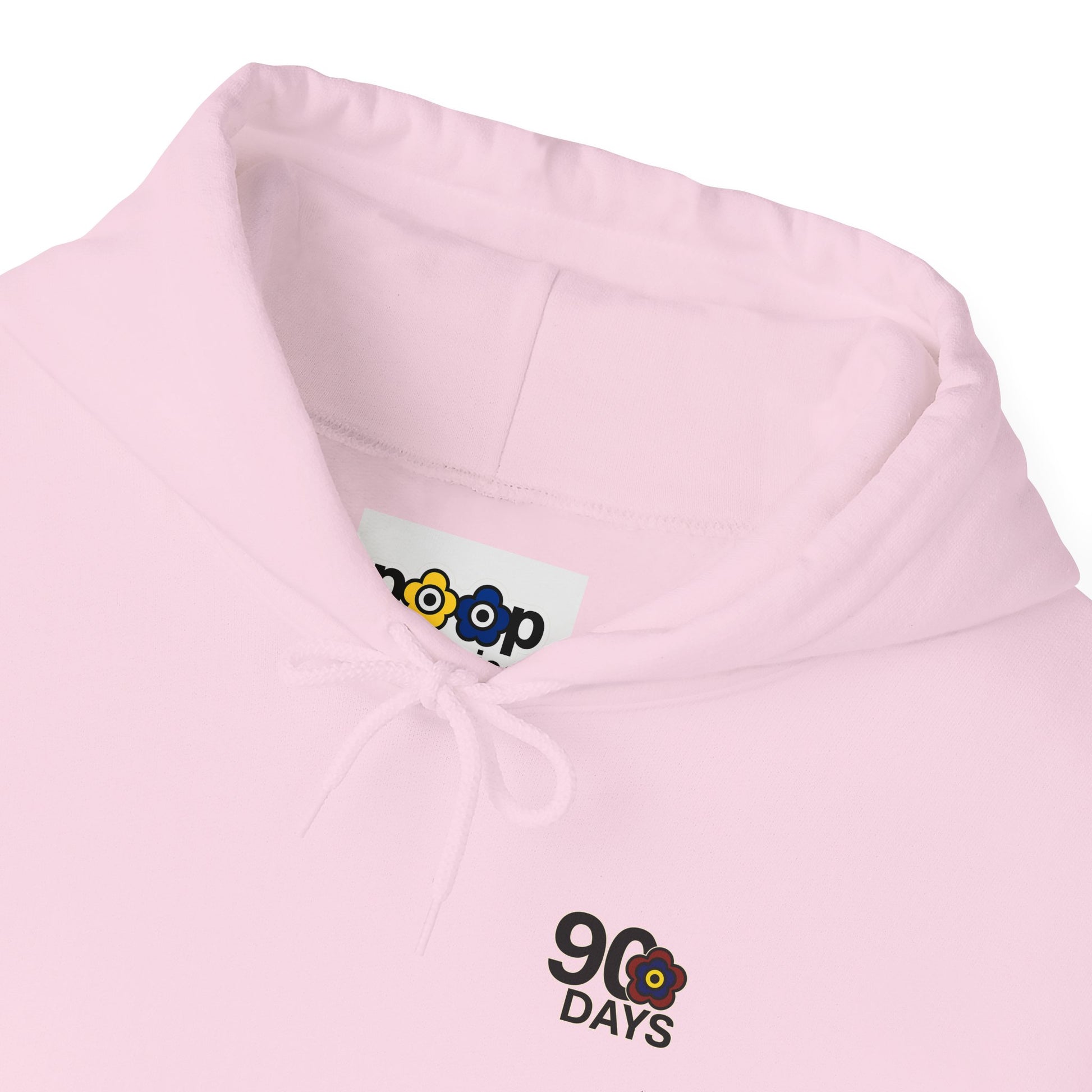 P🌺🌺P2Poppies 90 Days Sober Hoodie – Recovery Milestone Sweatshirt