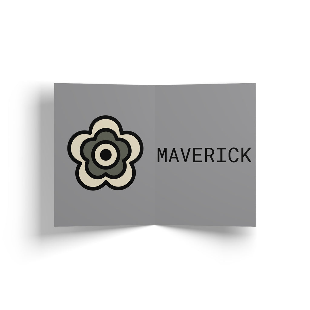 P🌺🌺P2Poppies 1 Year Milestone Greeting Card