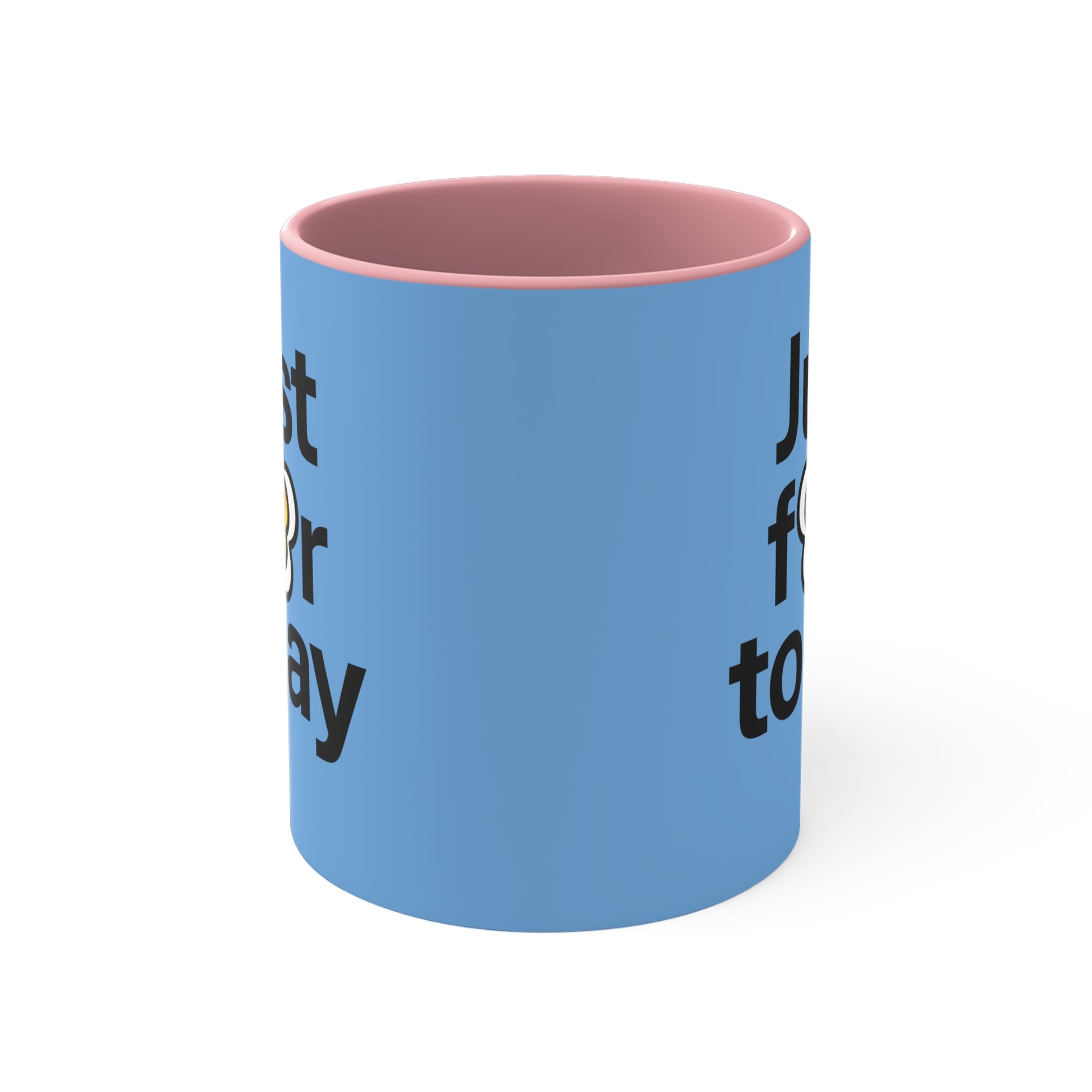 P🌺🌺P2Poppies Just for Today – Motivational Recovery Mug