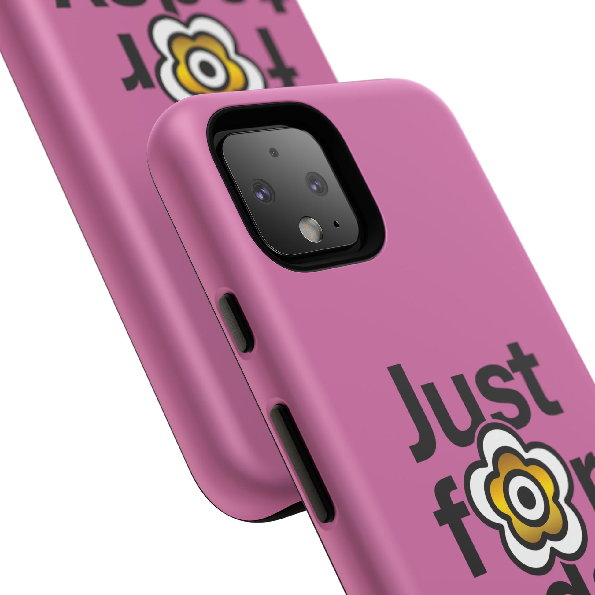 P🌺🌺P2Poppies Just for Today Google Phone Case – Inspirational Recovery Protection