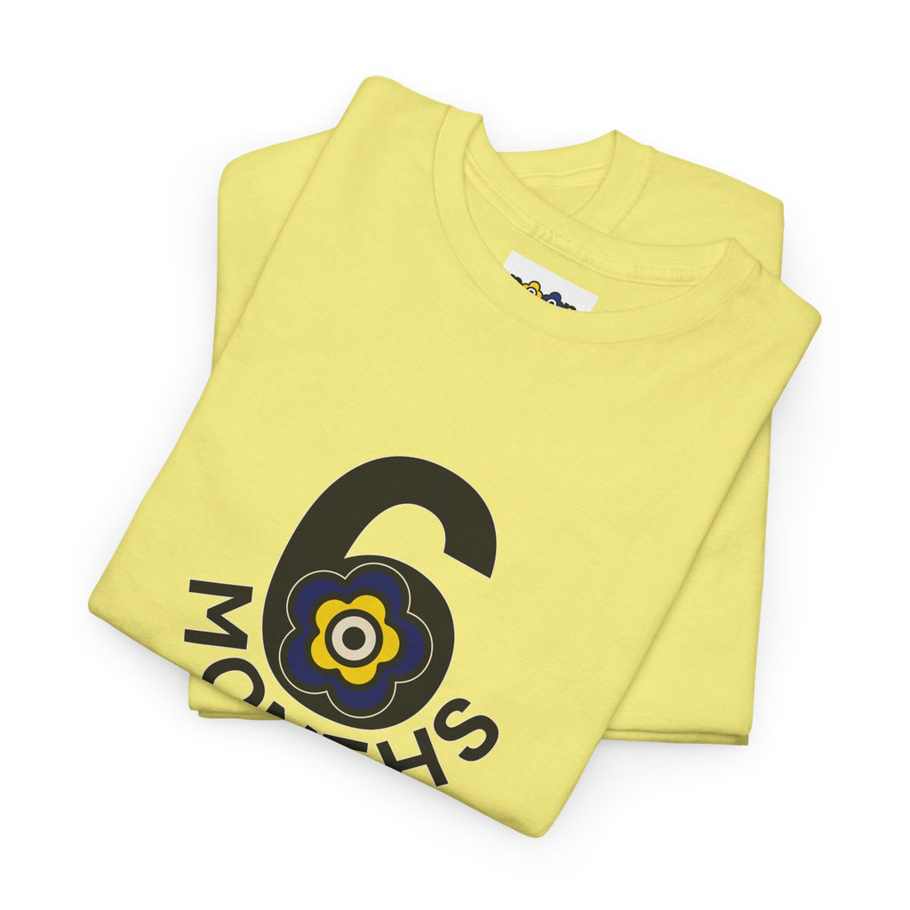 P🌺🌺P2Poppies 6 Months Sober – Motivational Recovery T-Shirt