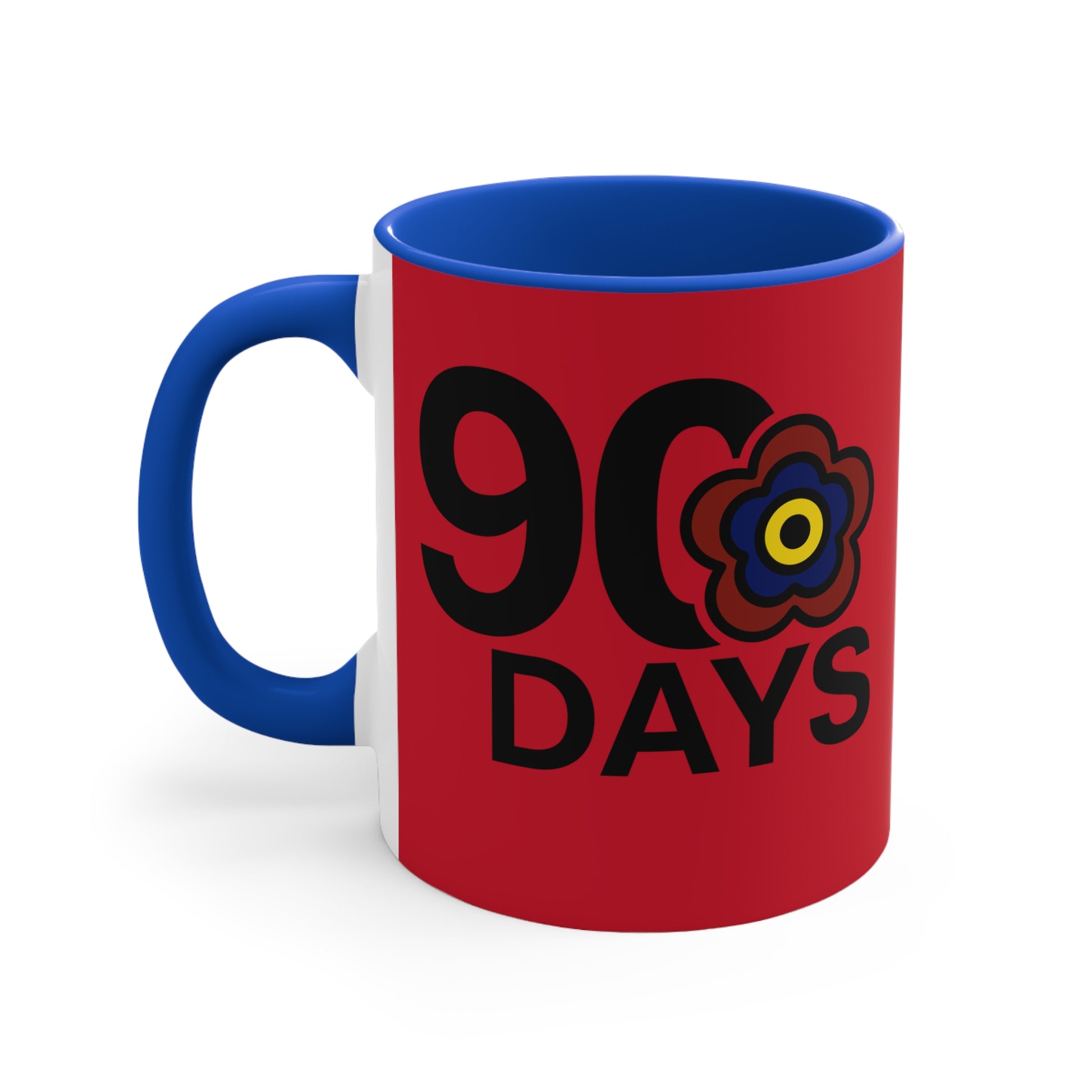 P🌺🌺P2Poppies 90 Days – Motivational Recovery Mug