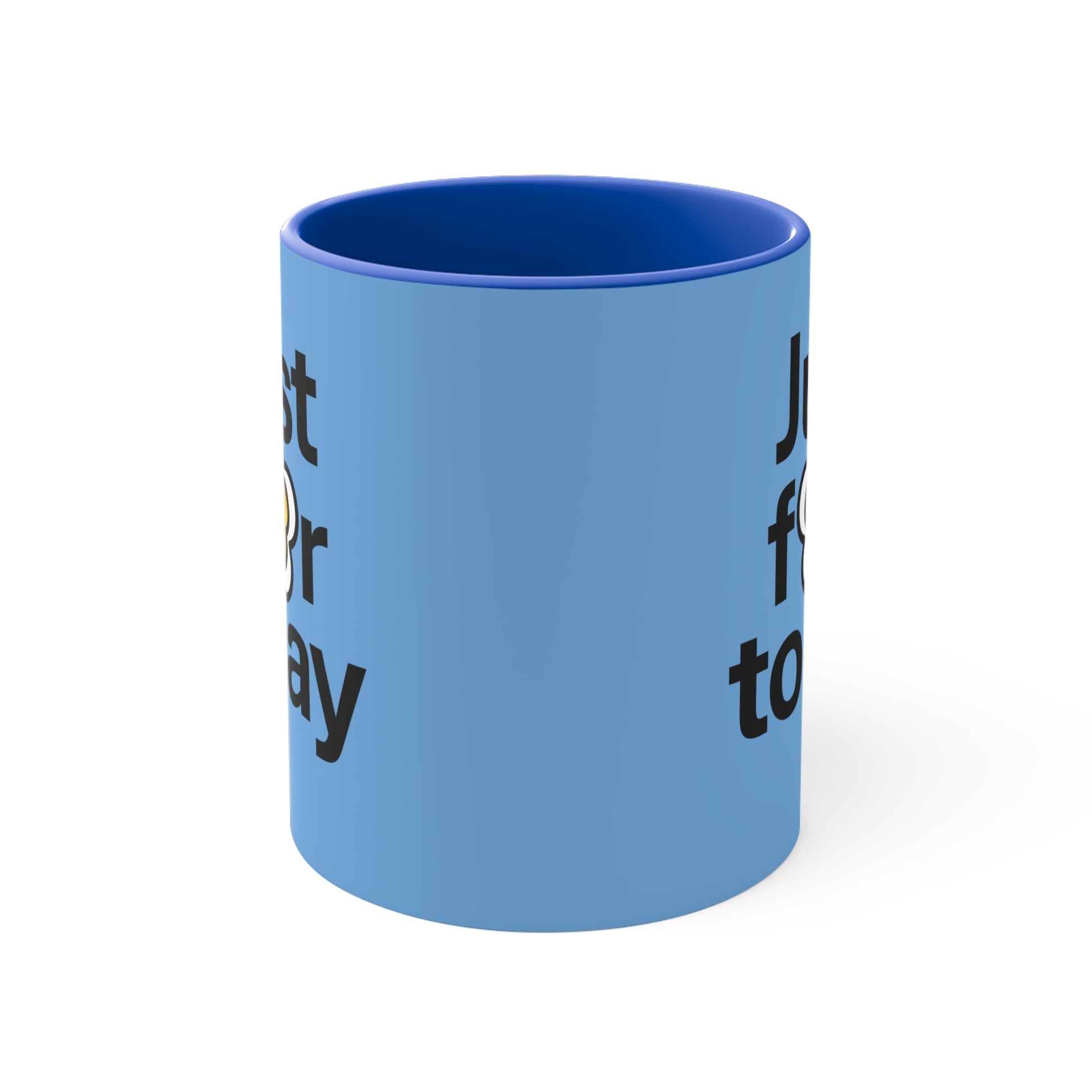 P🌺🌺P2Poppies Just for Today – Motivational Recovery Mug