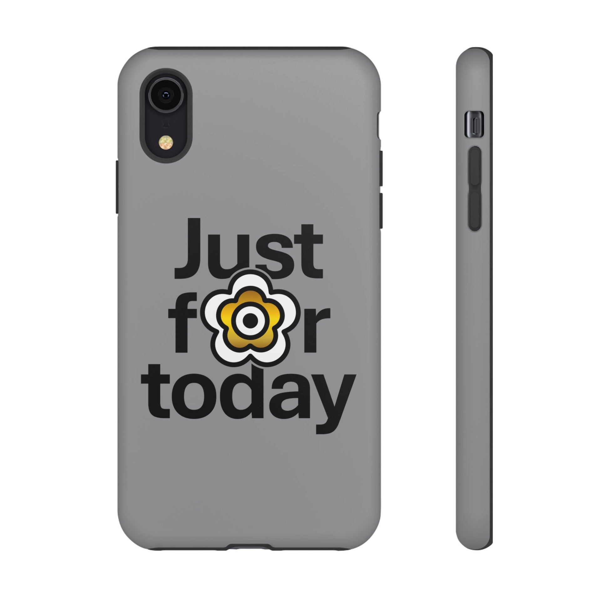 P🌺🌺P2Poppies Just for Today i-Phone Case – Inspirational Recovery Protection