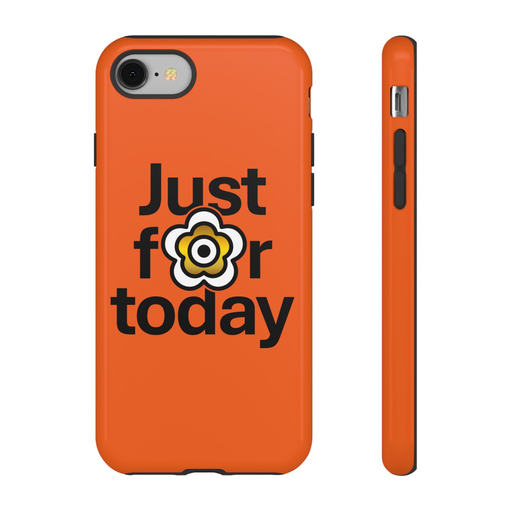 P🌺🌺P2Poppies Just for Today i-Phone Case – Inspirational Recovery Protection