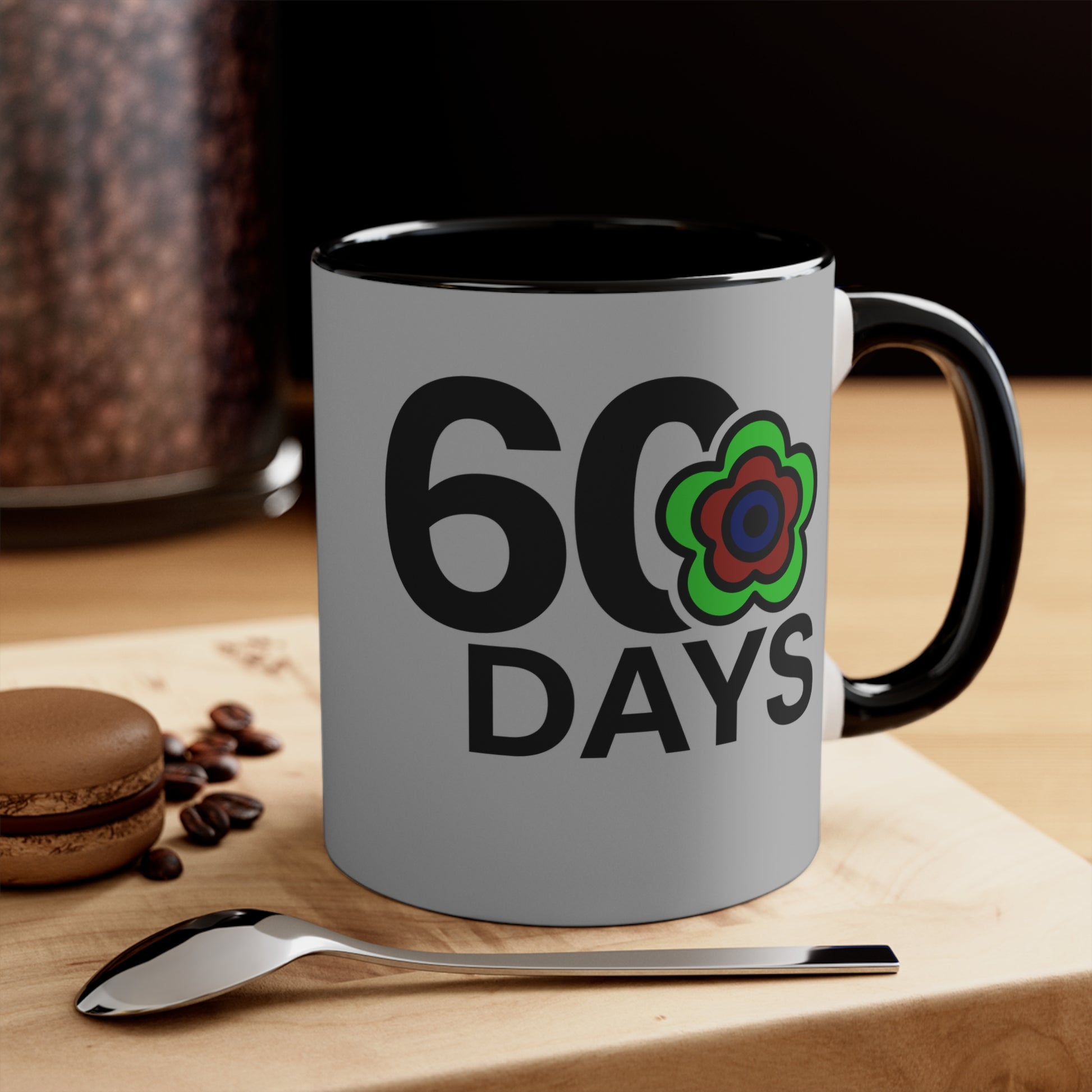 P🌺🌺P2Poppies 60 Days – Motivational Recovery Mug