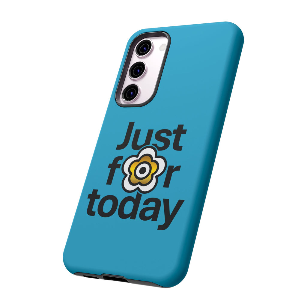 P🌺🌺P2Poppies Just for Today Samsung Phone Case – Inspirational Recovery Protection