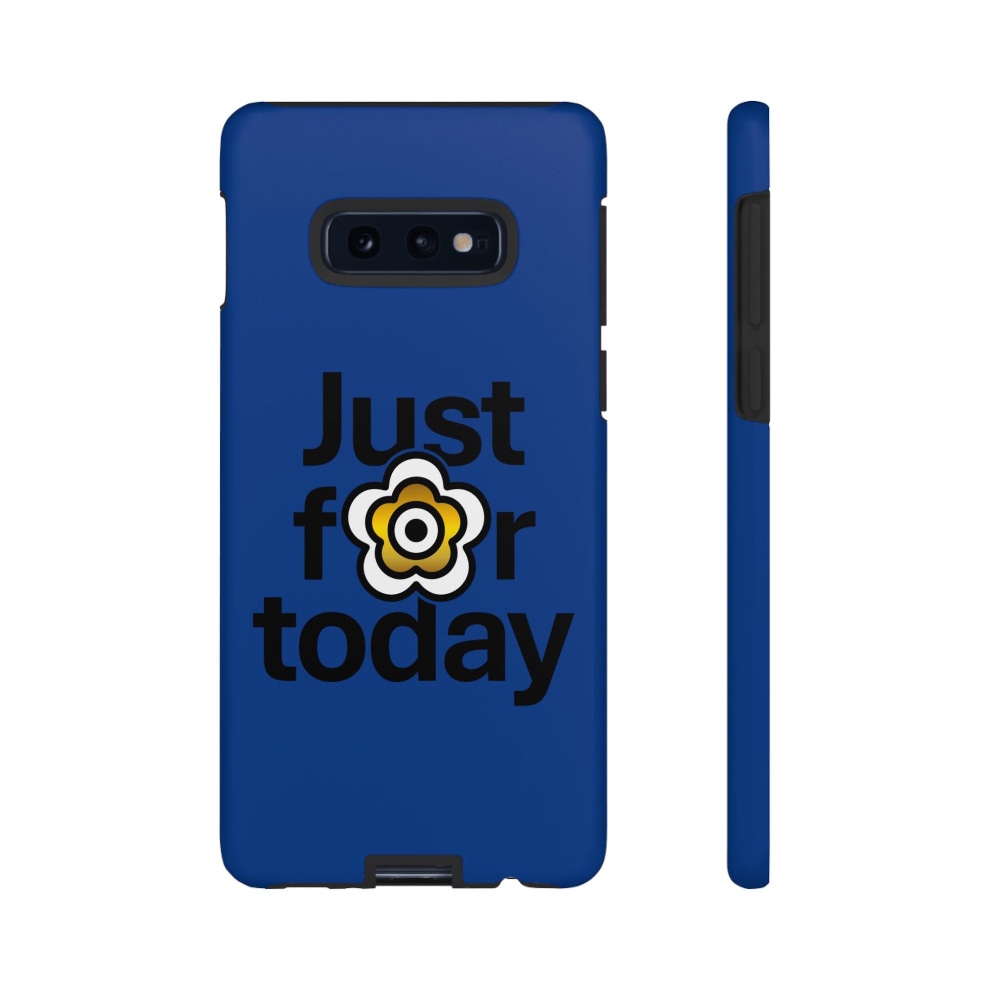 P🌺🌺P2Poppies Just for Today Samsung Phone Case – Inspirational Recovery Protection