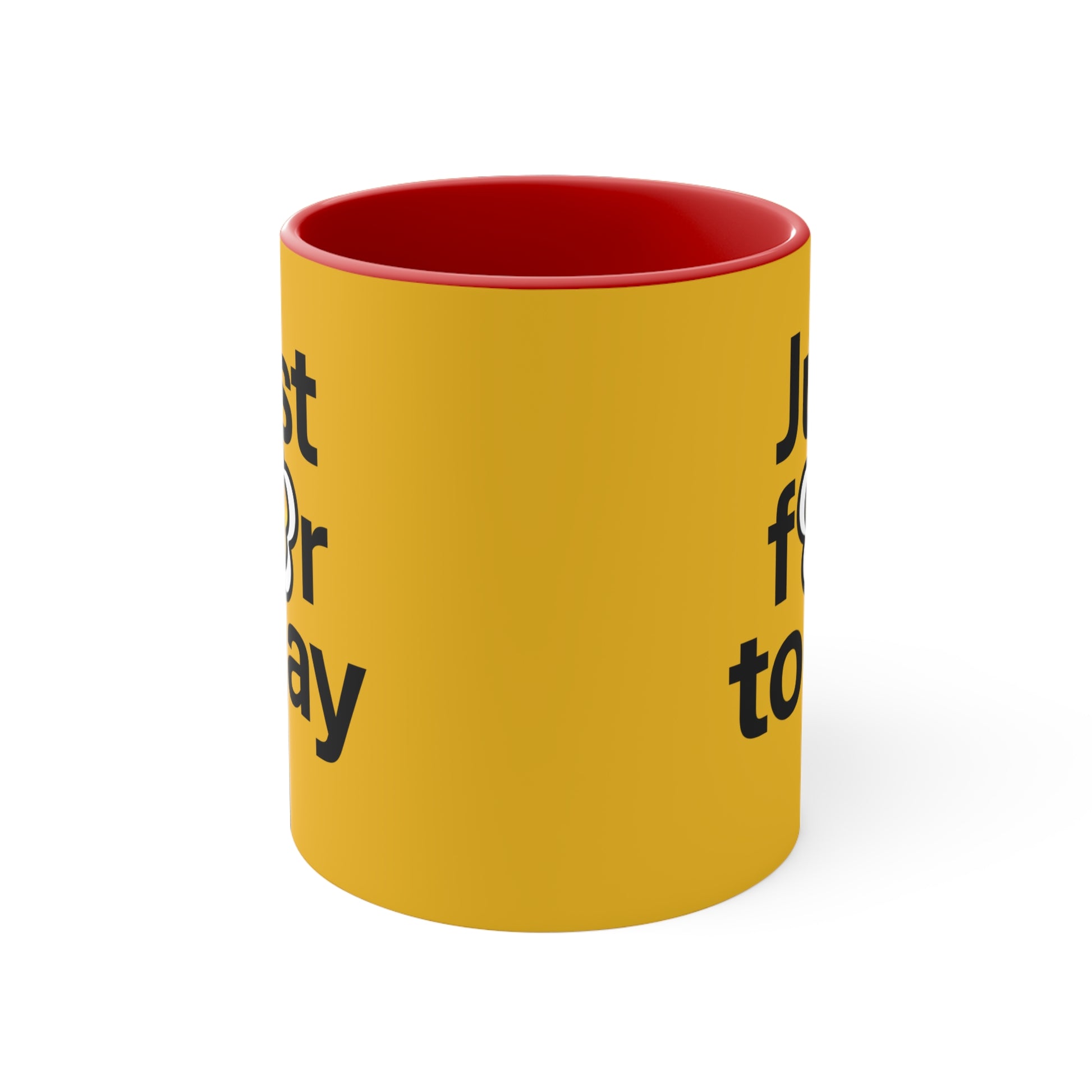 P🌺🌺P2Poppies Just for Today – Motivational Recovery Mug