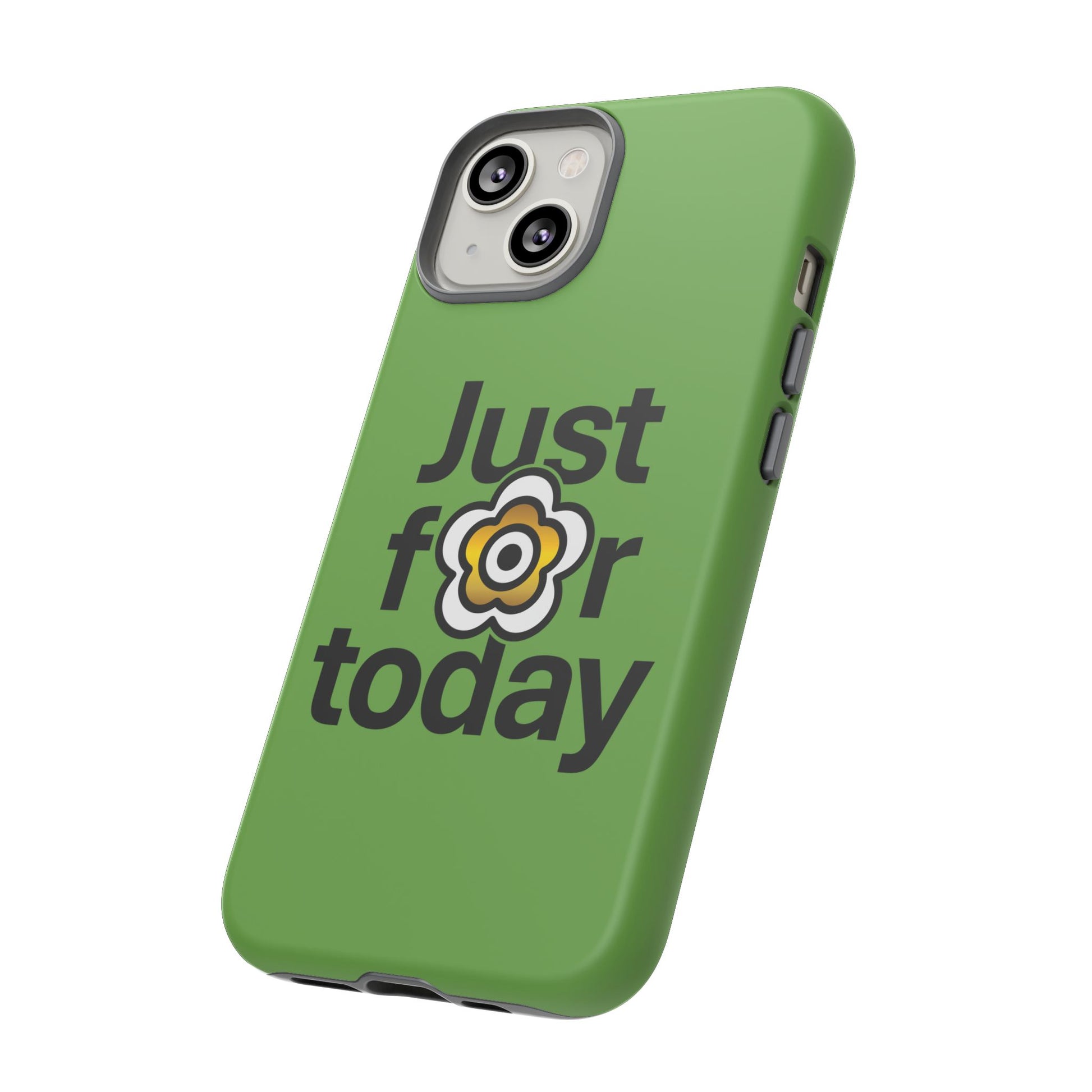 P🌺🌺P2Poppies Just for Today i-Phone Case – Inspirational Recovery Protection