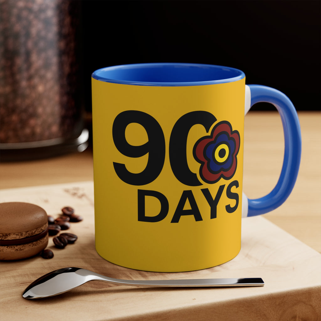 P🌺🌺P2Poppies 90 Days – Motivational Recovery Mug