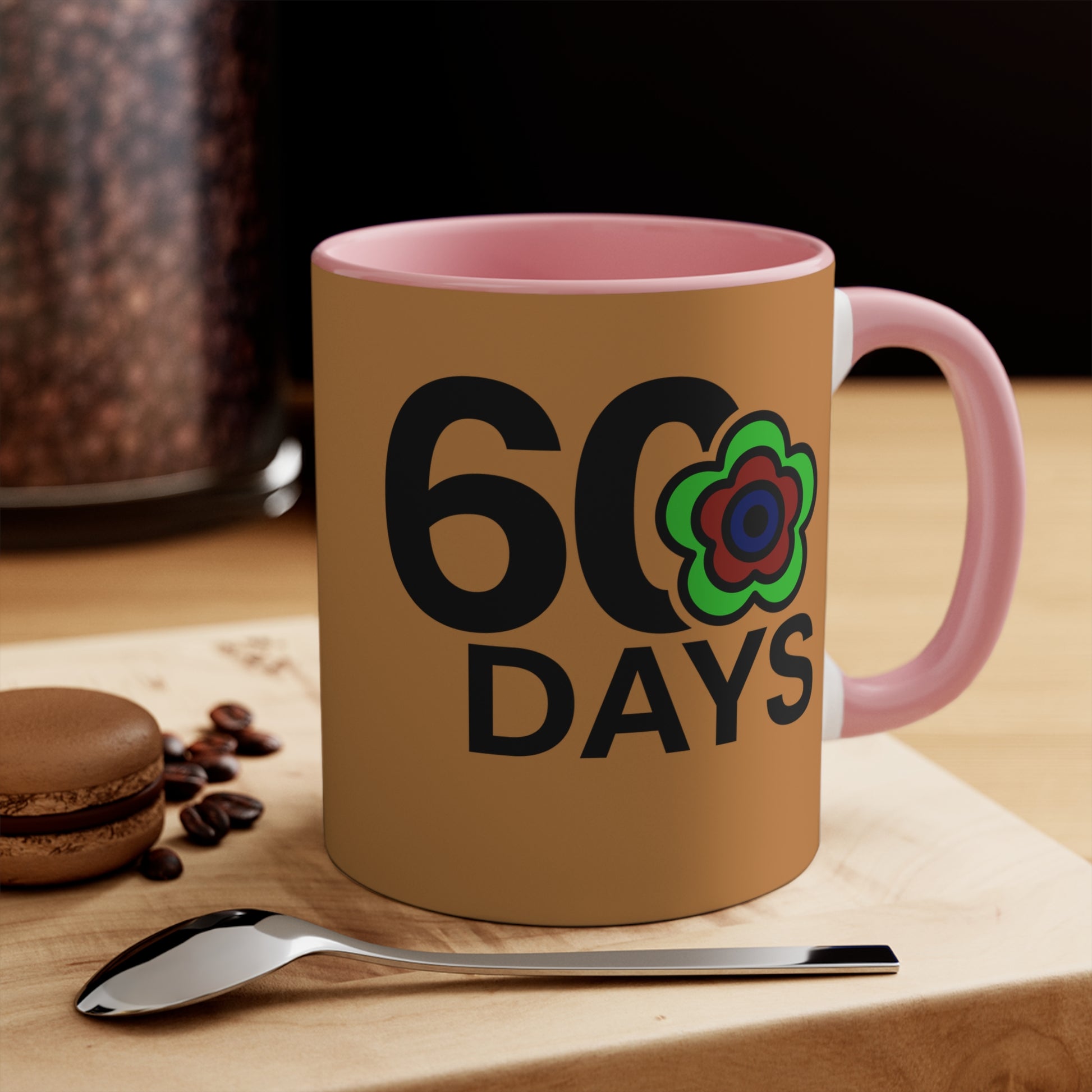 P🌺🌺P2Poppies 60 Days – Motivational Recovery Mug