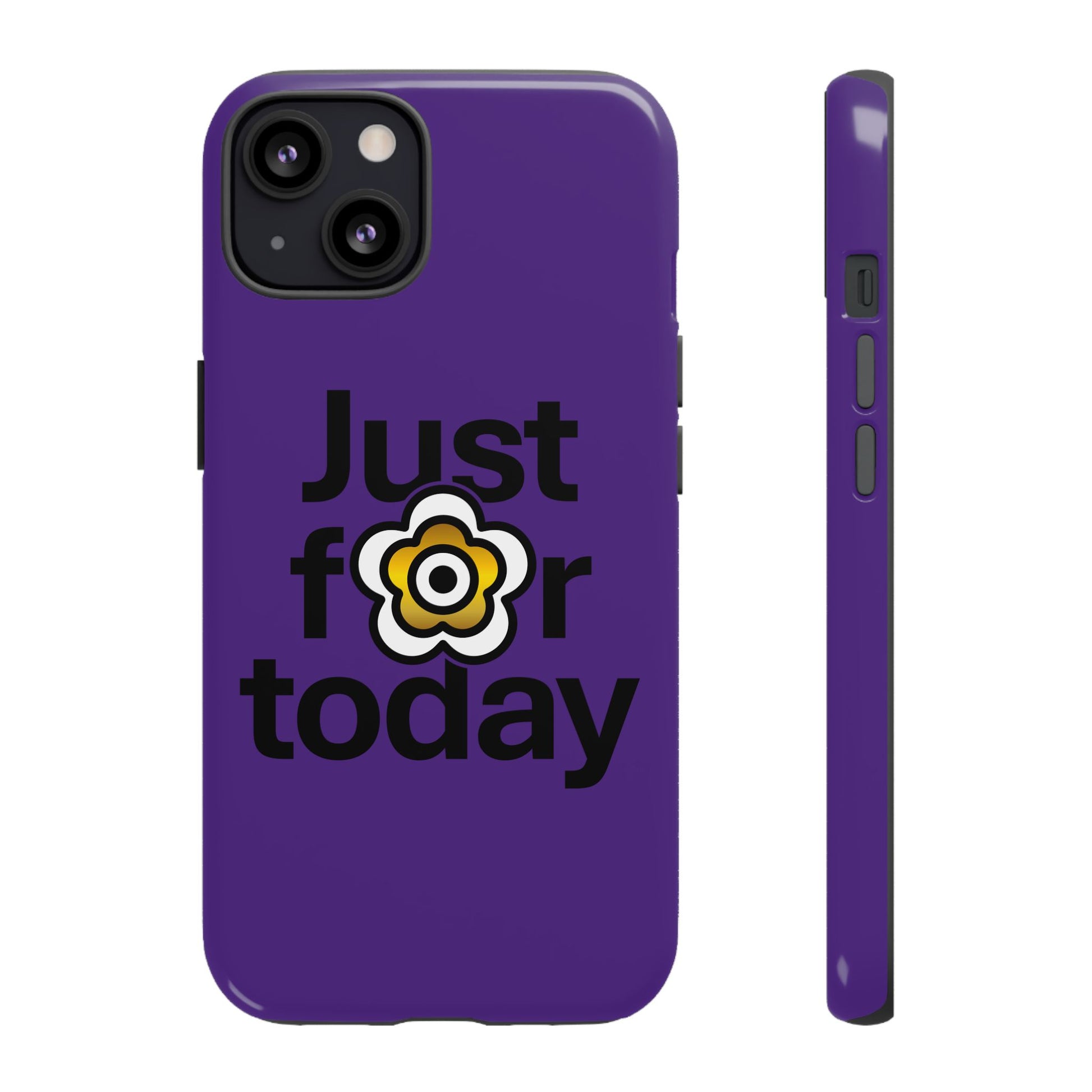 P🌺🌺P2Poppies Just for Today i-Phone Case – Inspirational Recovery Protection