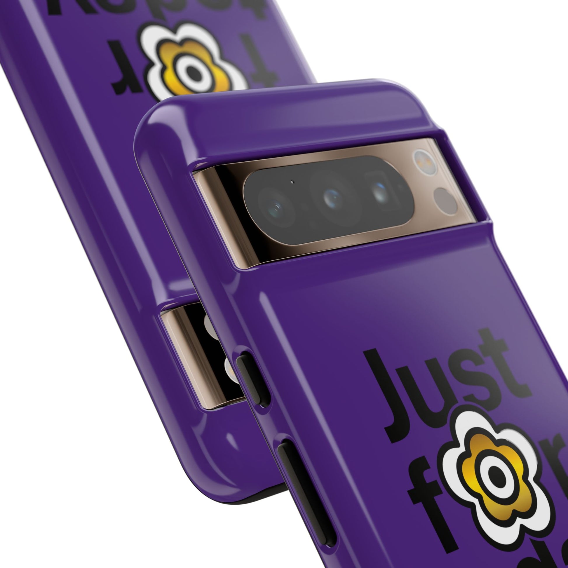 P🌺🌺P2Poppies Just for Today Google Phone Case – Inspirational Recovery Protection