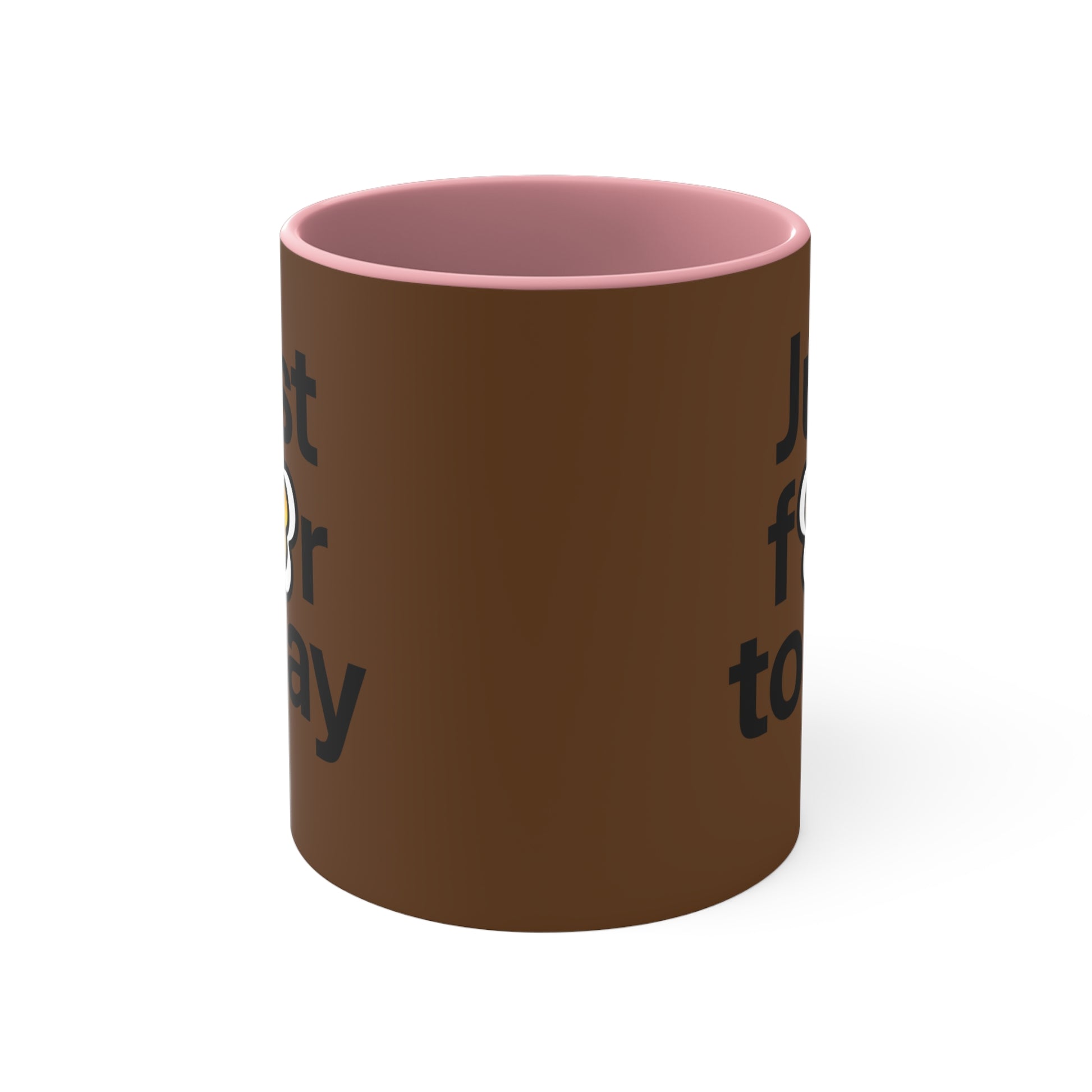 P🌺🌺P2Poppies Just for Today – Motivational Recovery Mug