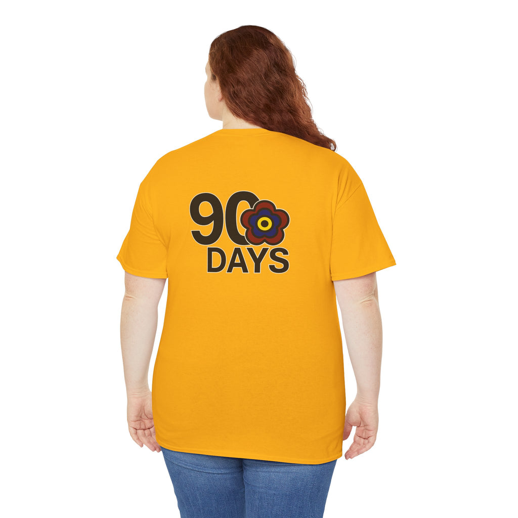 P🌺🌺P2Poppies 90 Days Sober – Motivational Recovery T-Shirt