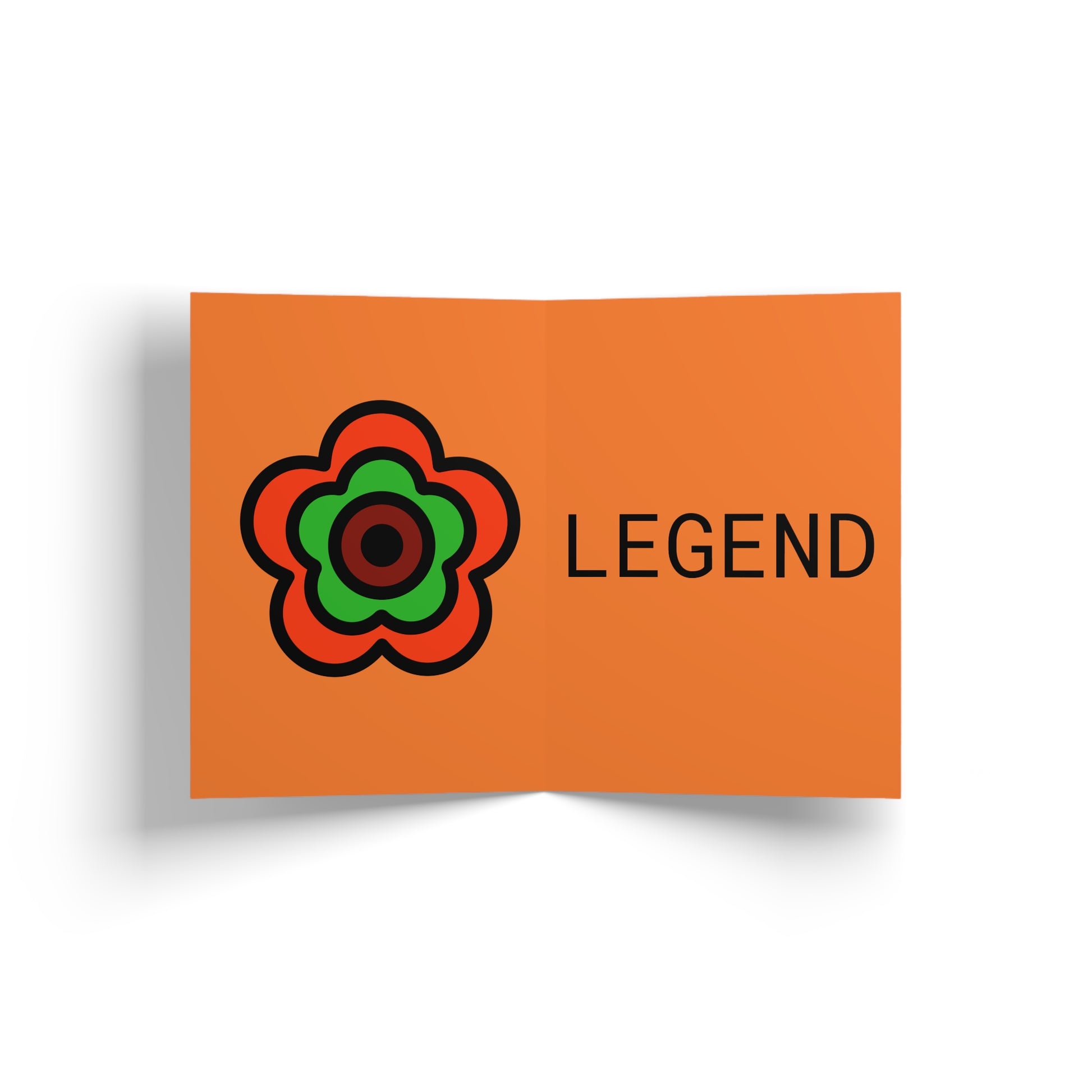 P🌺🌺P2Poppies 30 Days Milestone Greeting Card