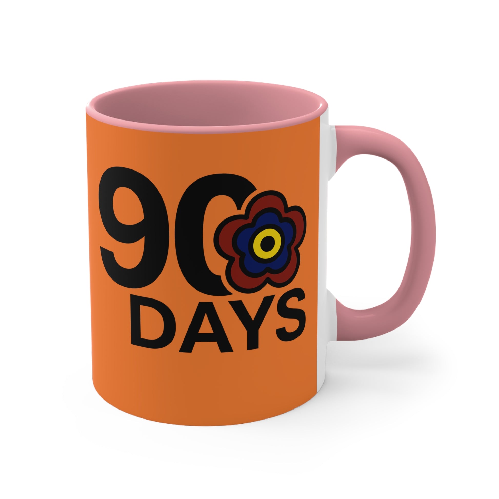 P🌺🌺P2Poppies 90 Days – Motivational Recovery Mug