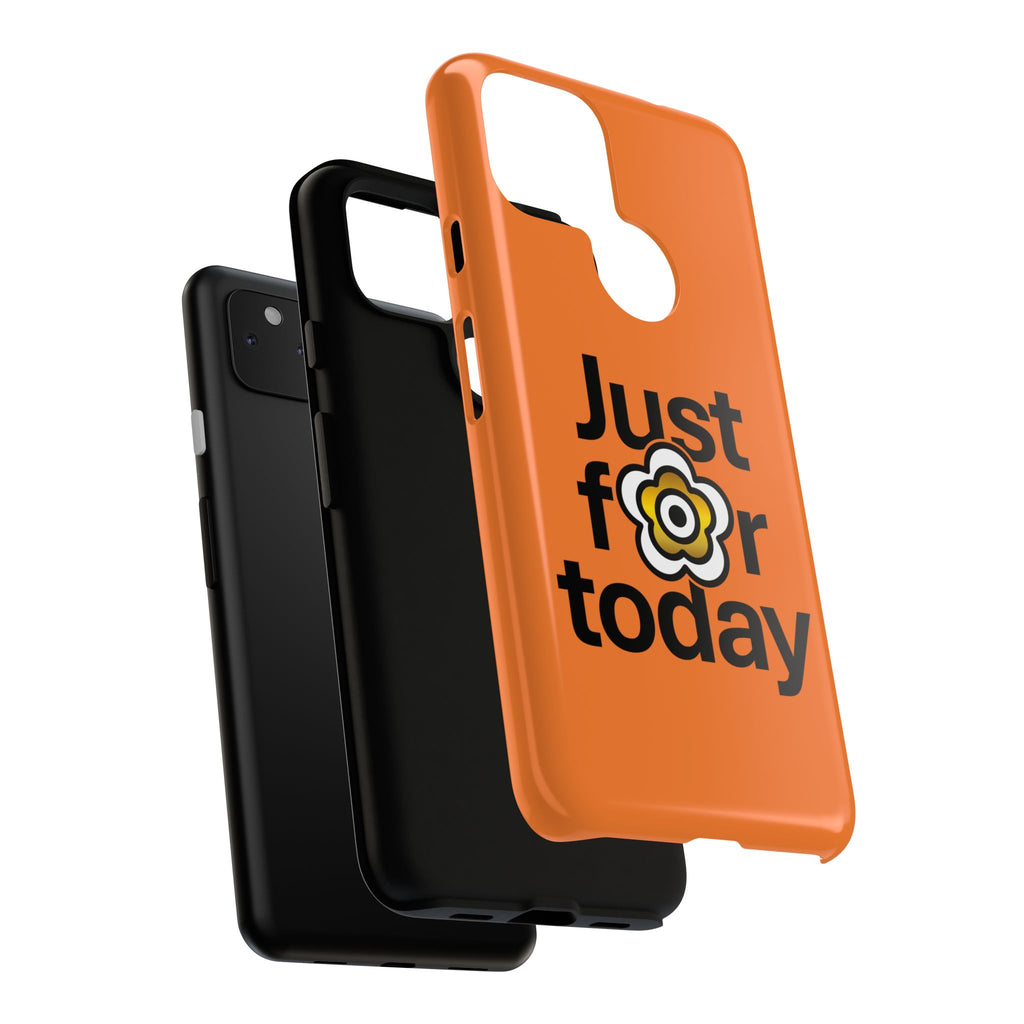 P🌺🌺P2Poppies Just for Today Google Phone Case – Inspirational Recovery Protection