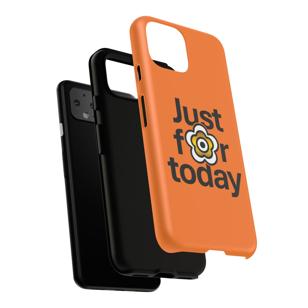 P🌺🌺P2Poppies Just for Today Google Phone Case – Inspirational Recovery Protection