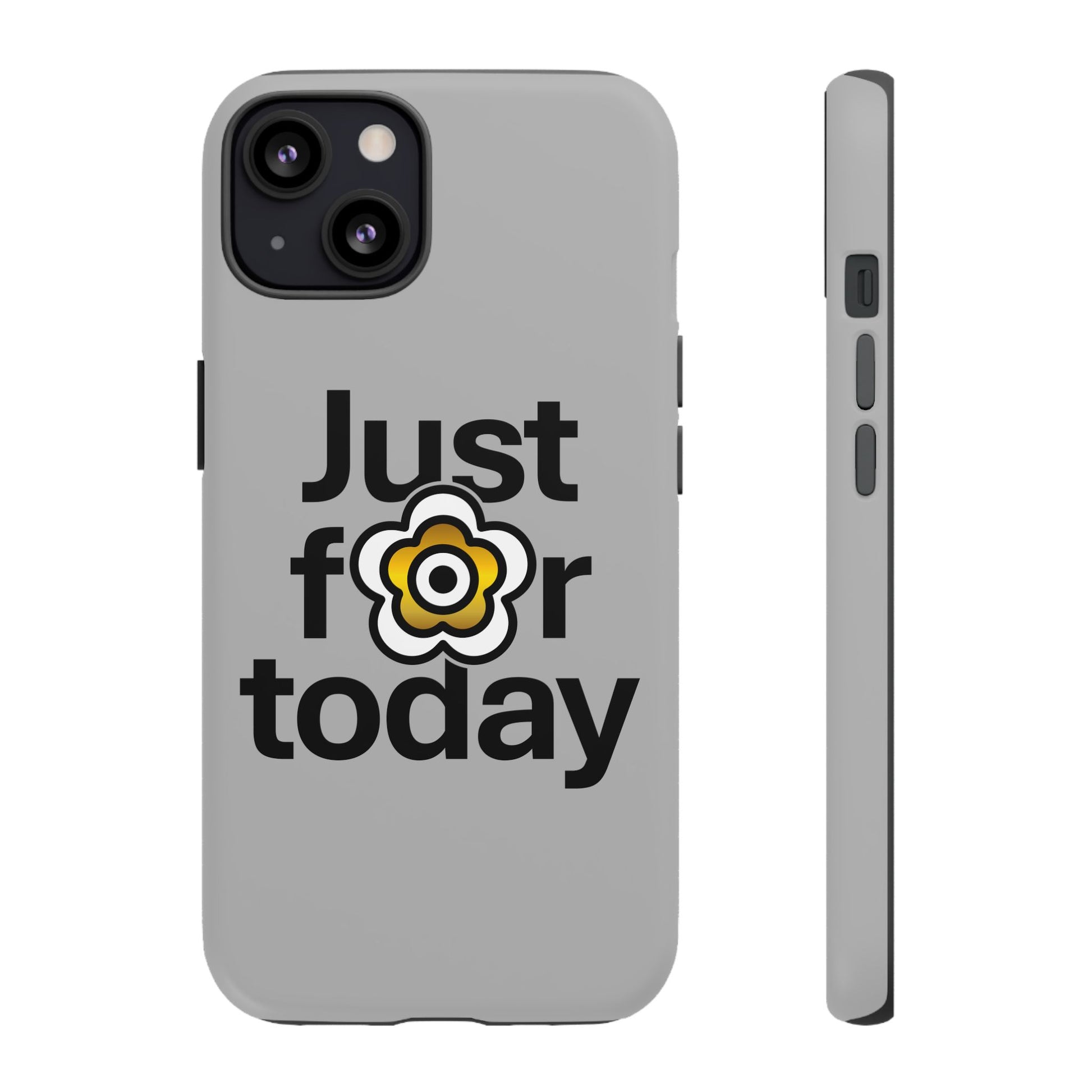 P🌺🌺P2Poppies Just for Today i-Phone Case – Inspirational Recovery Protection