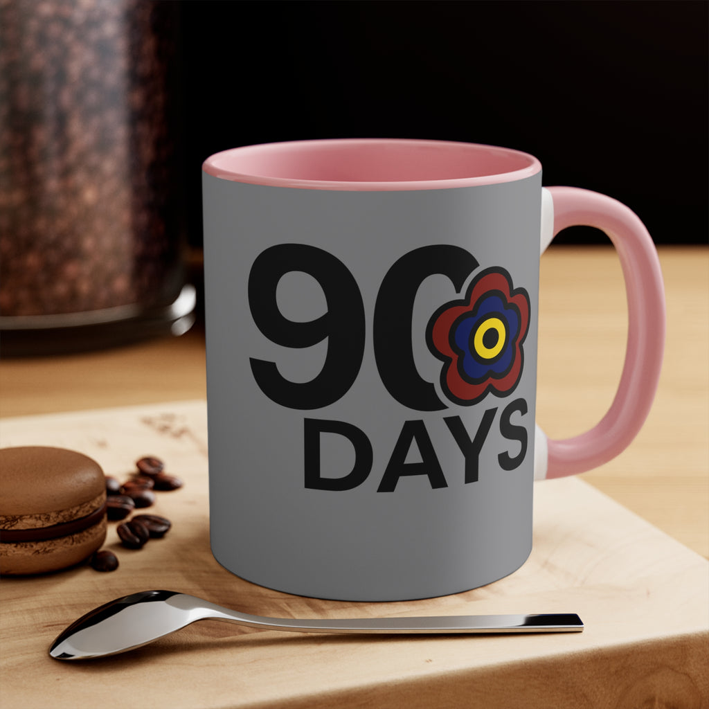 P🌺🌺P2Poppies 90 Days – Motivational Recovery Mug