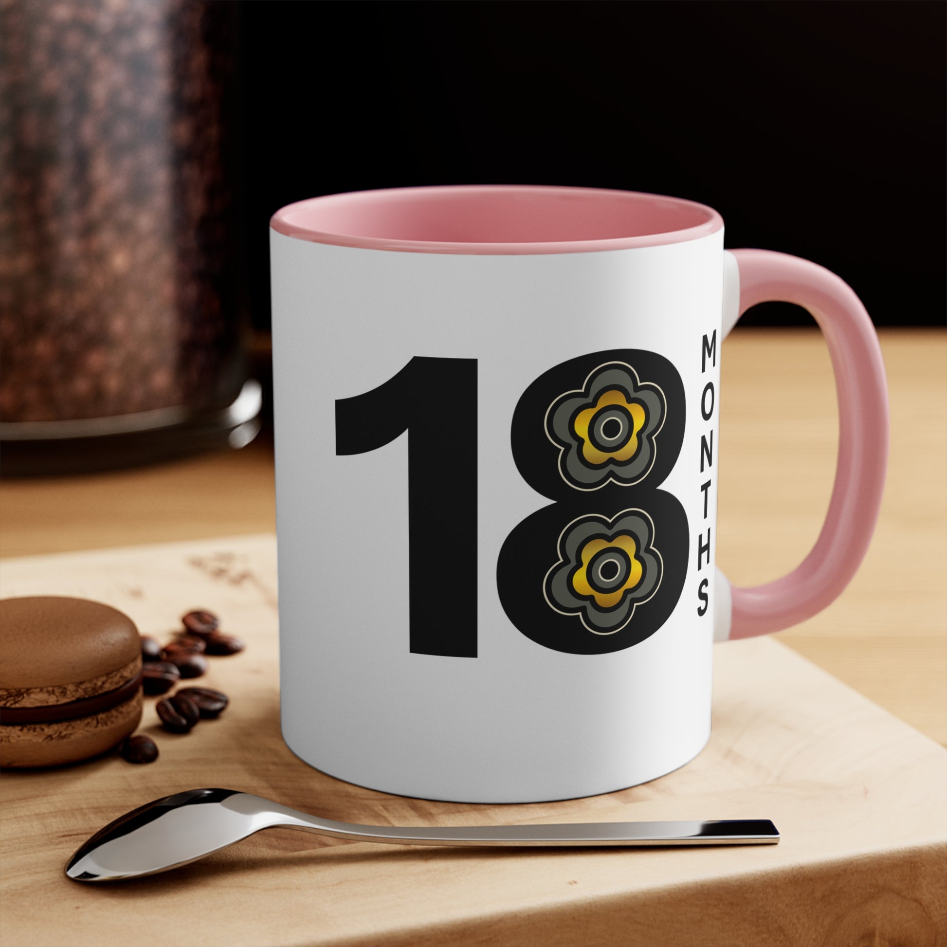 P🌺🌺P2Poppies 18 Months – Motivational Recovery Mug