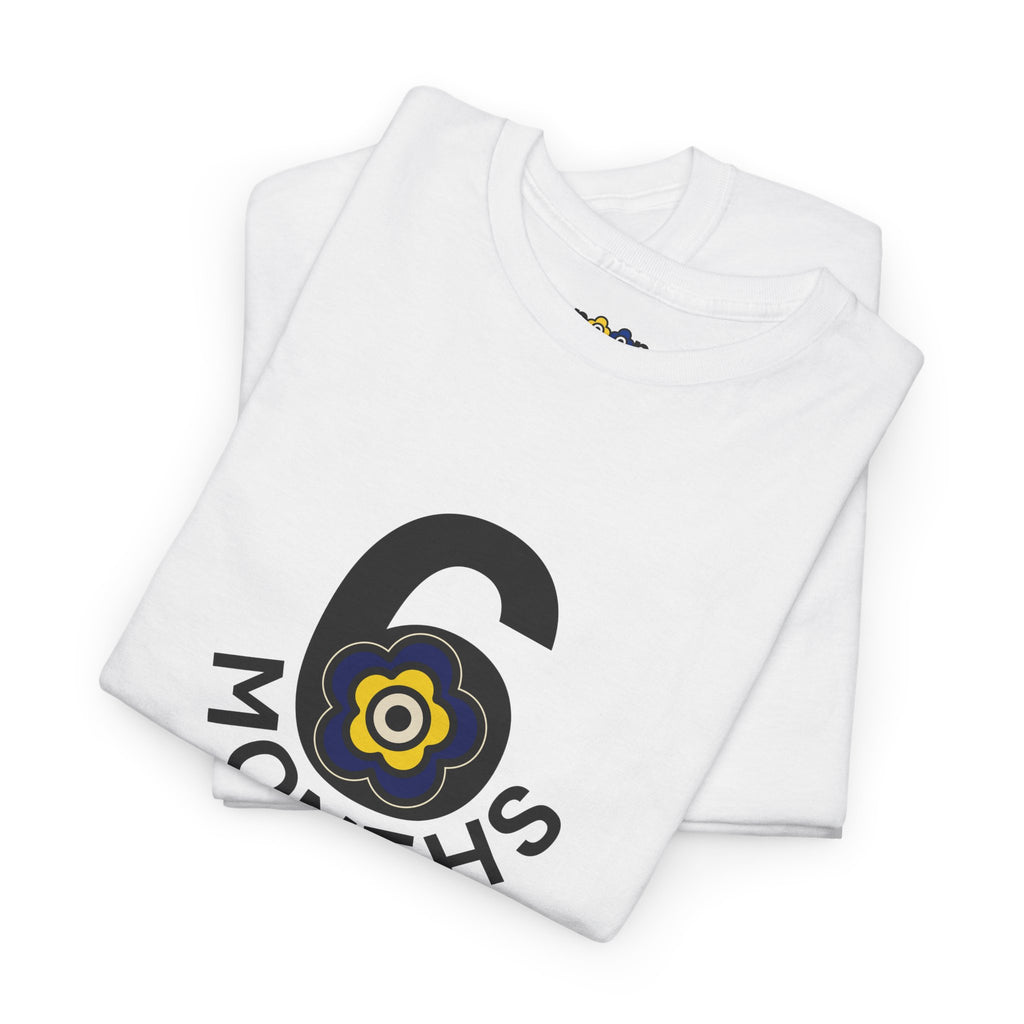 P🌺🌺P2Poppies 6 Months Sober – Motivational Recovery T-Shirt