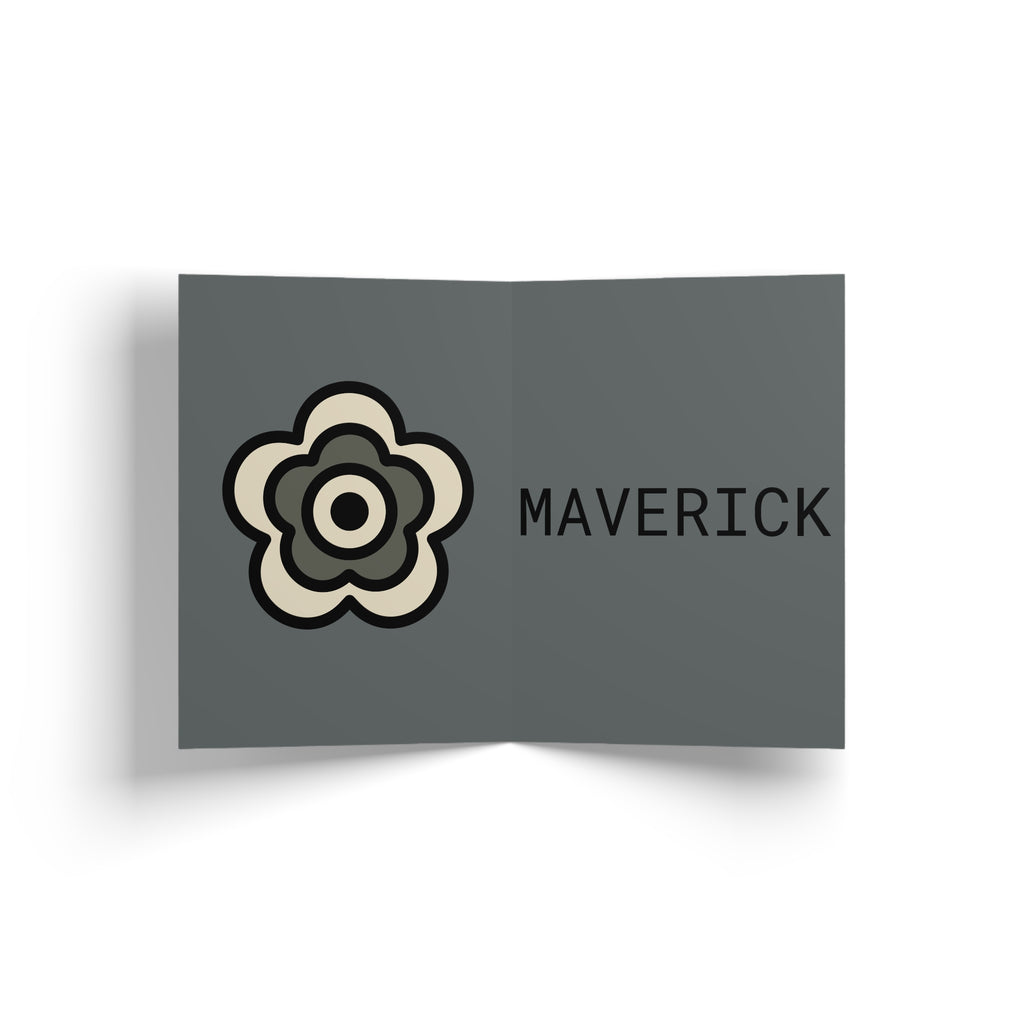 P🌺🌺P2Poppies 1 Year Milestone Greeting Card