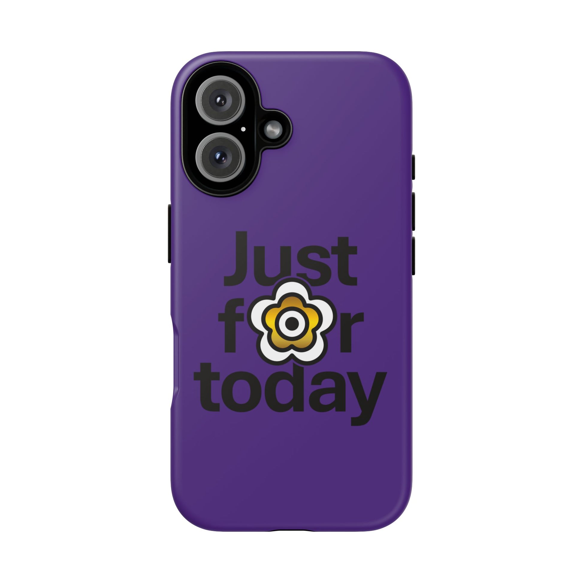 P🌺🌺P2Poppies Just for Today i-Phone Case – Inspirational Recovery Protection