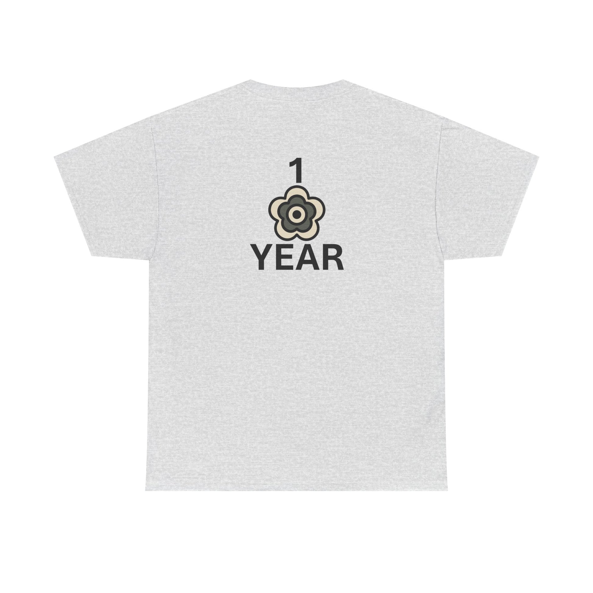 P🌺🌺P2Poppies 1 Year Sober – Motivational Recovery T-Shirt