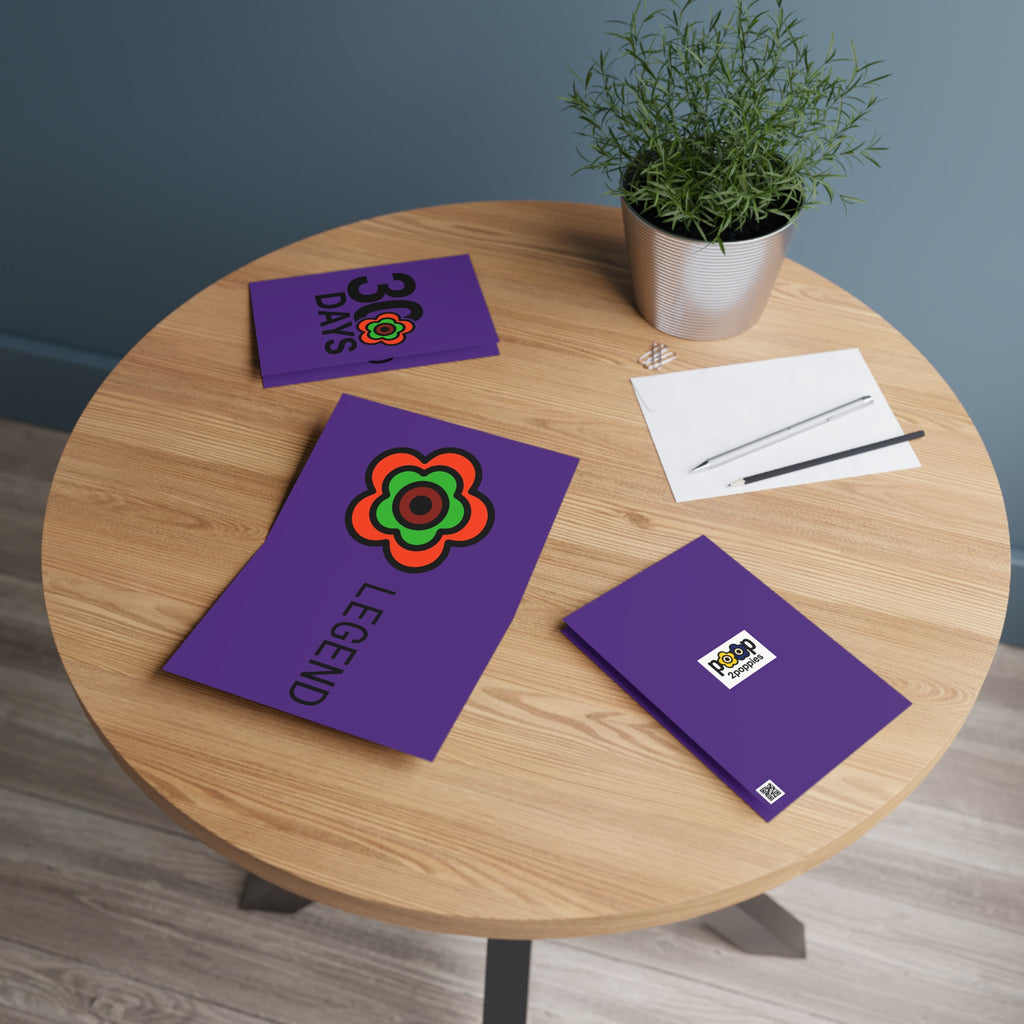 P🌺🌺P2Poppies 30 Days Milestone Greeting Card