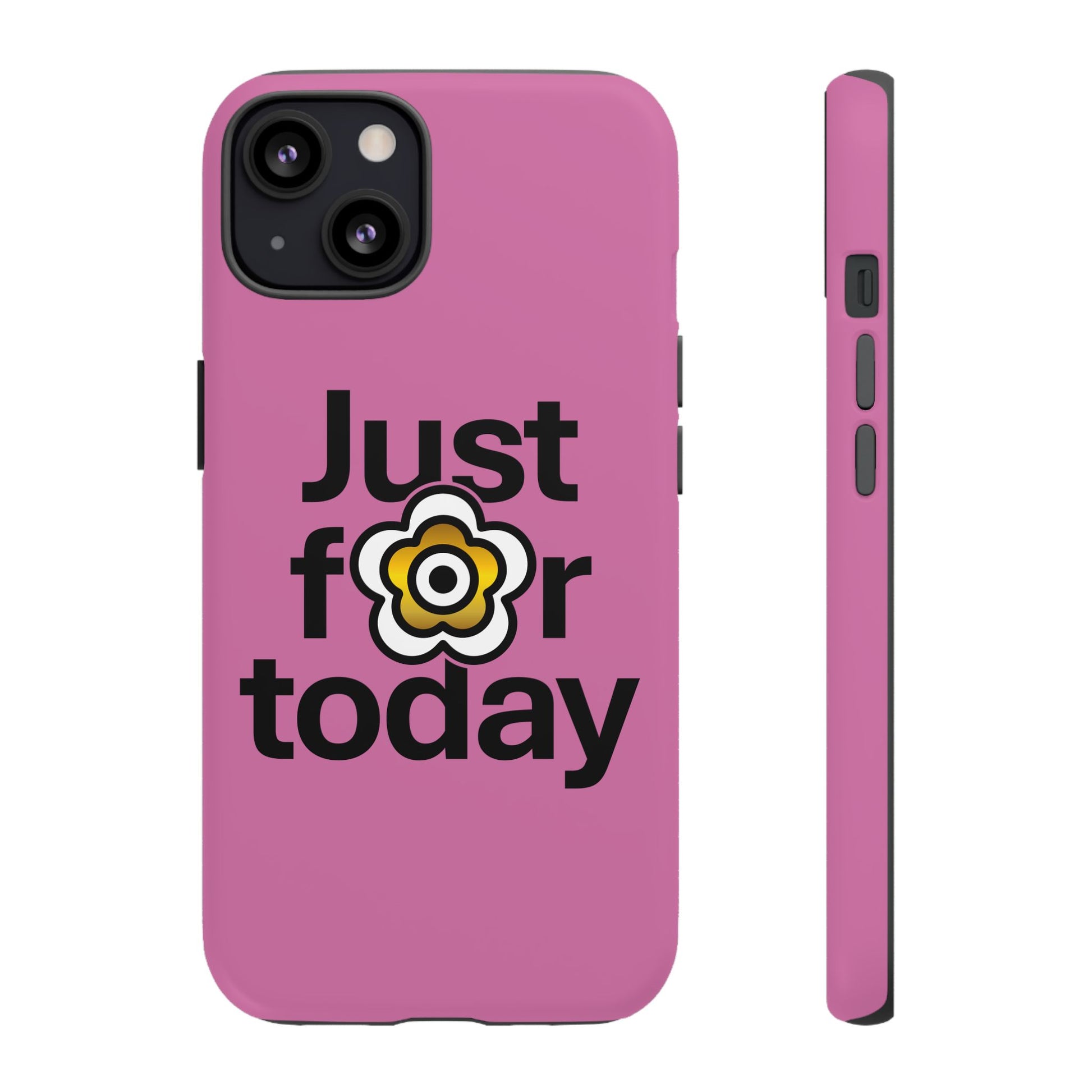 P🌺🌺P2Poppies Just for Today i-Phone Case – Inspirational Recovery Protection