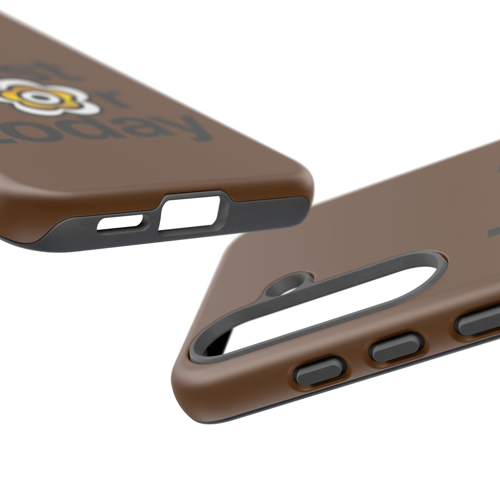 P🌺🌺P2Poppies Just for Today Samsung Phone Case – Inspirational Recovery Protection