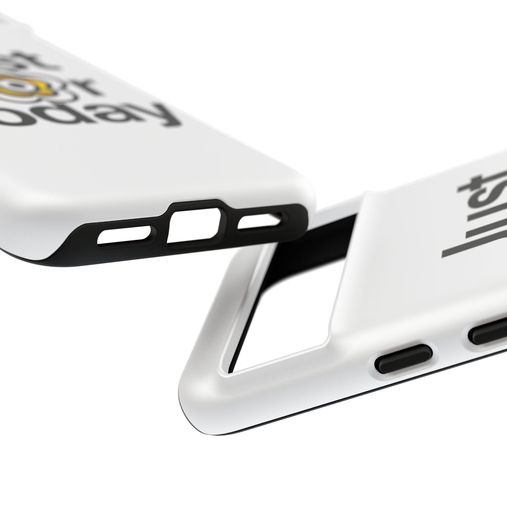 P🌺🌺P2Poppies Just for Today Google Phone Case – Inspirational Recovery Protection