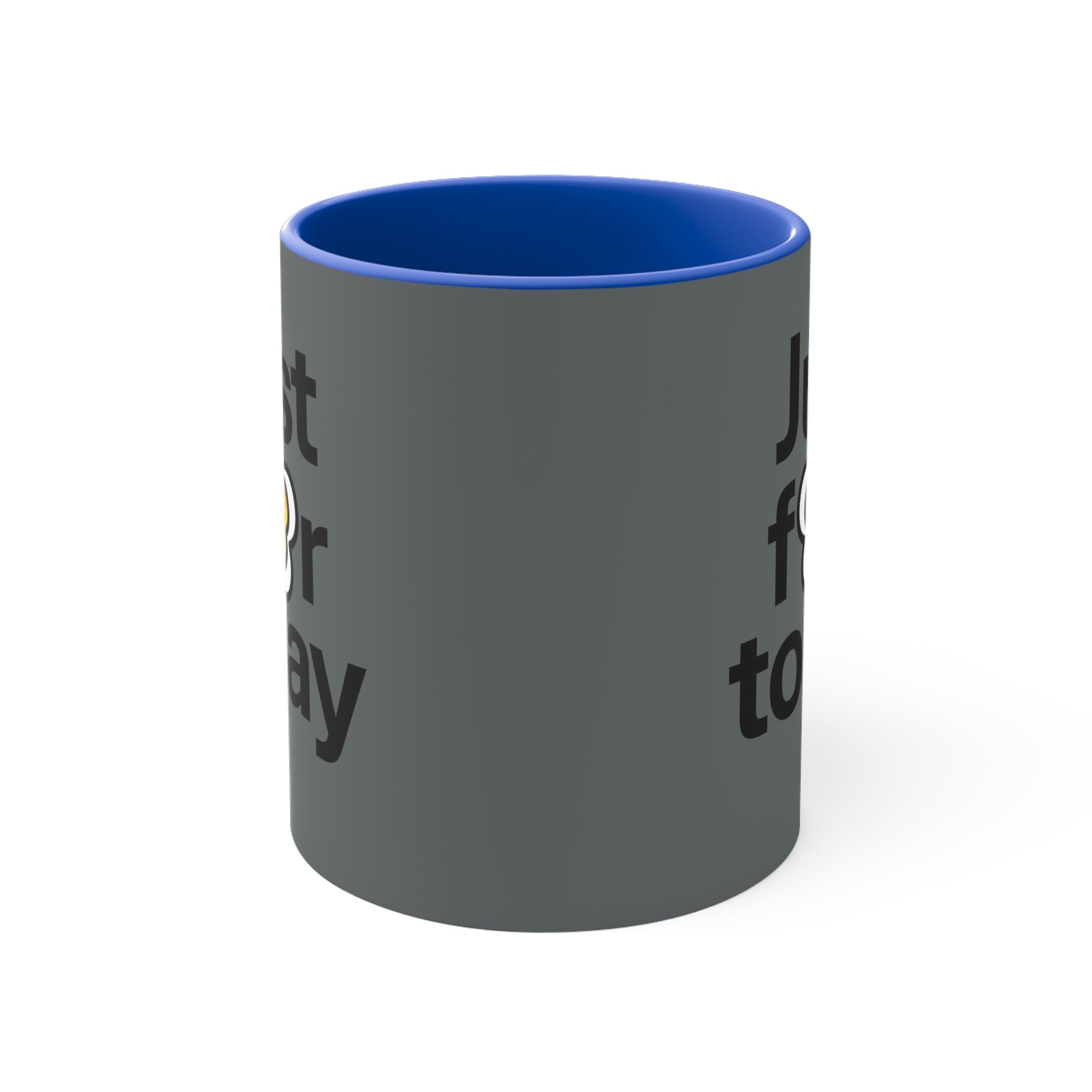 P🌺🌺P2Poppies Just for Today – Motivational Recovery Mug