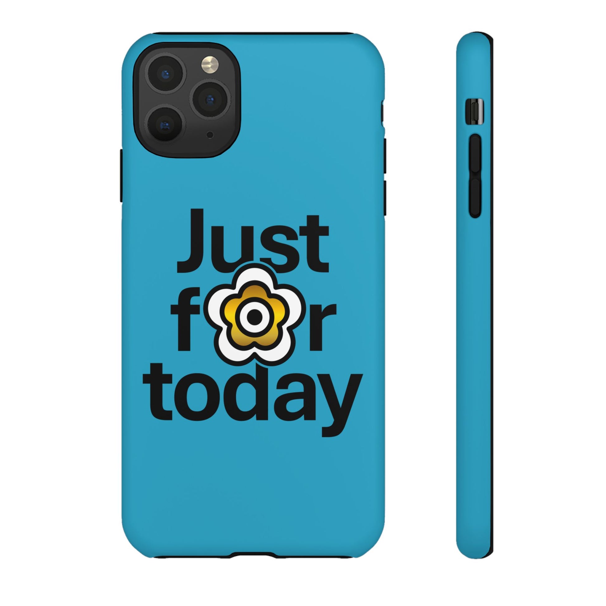 P🌺🌺P2Poppies Just for Today i-Phone Case – Inspirational Recovery Protection