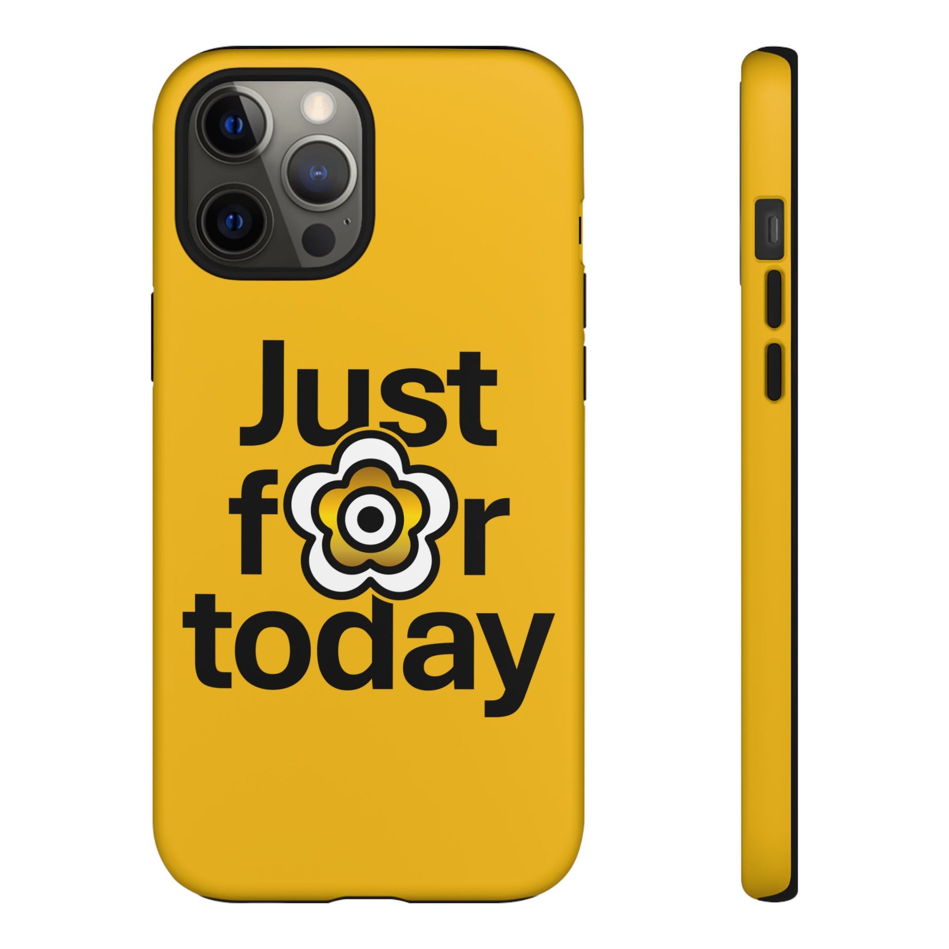 P🌺🌺P2Poppies Just for Today i-Phone Case – Inspirational Recovery Protection