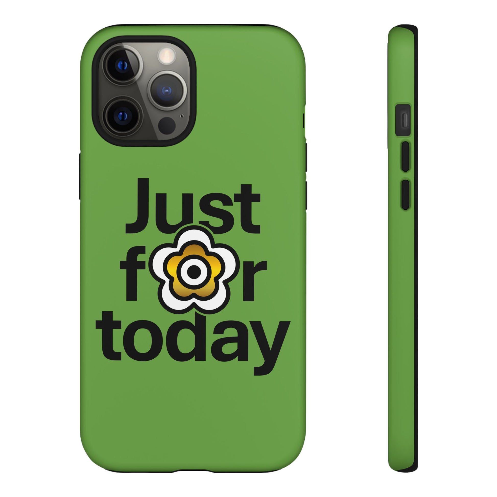 P🌺🌺P2Poppies Just for Today i-Phone Case – Inspirational Recovery Protection