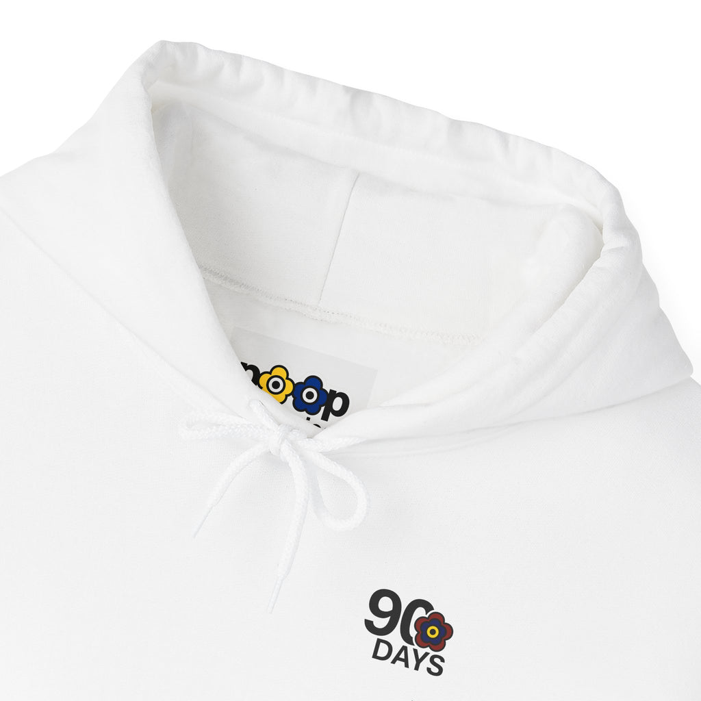 P🌺🌺P2Poppies 90 Days Sober Hoodie – Recovery Milestone Sweatshirt