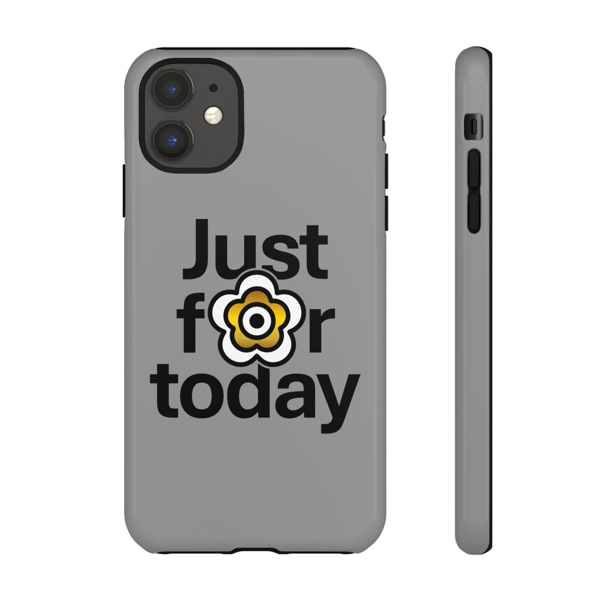 P🌺🌺P2Poppies Just for Today i-Phone Case – Inspirational Recovery Protection