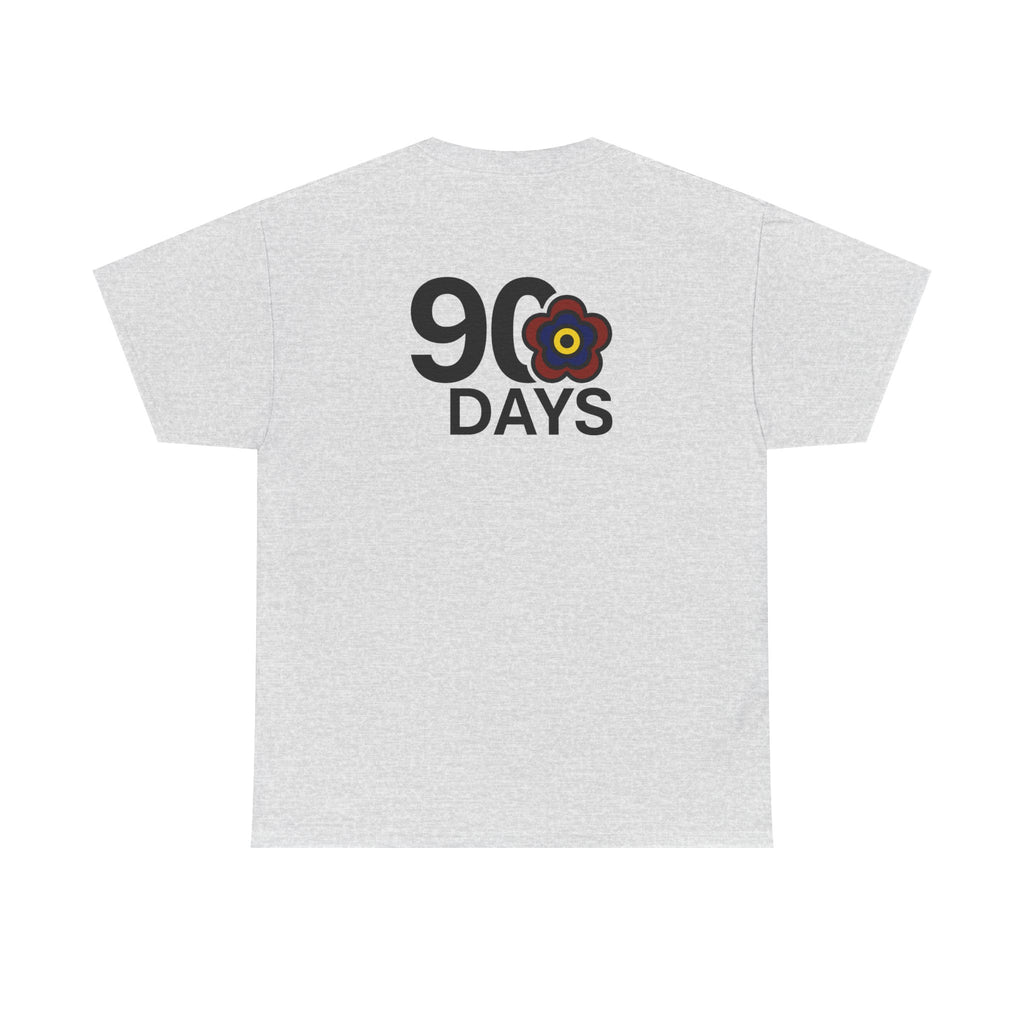 P🌺🌺P2Poppies 90 Days Sober – Motivational Recovery T-Shirt