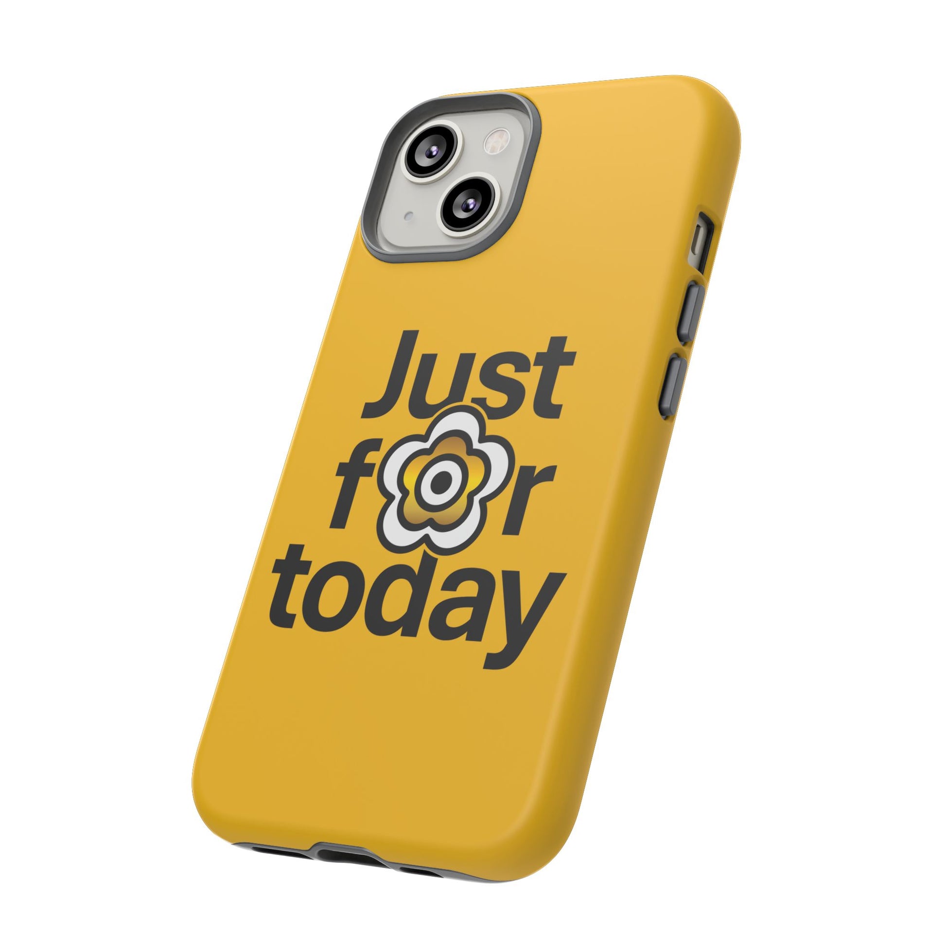 P🌺🌺P2Poppies Just for Today i-Phone Case – Inspirational Recovery Protection