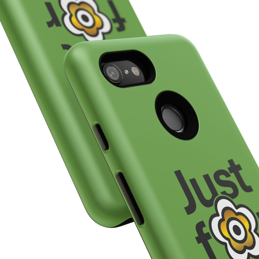 P🌺🌺P2Poppies Just for Today Google Phone Case – Inspirational Recovery Protection