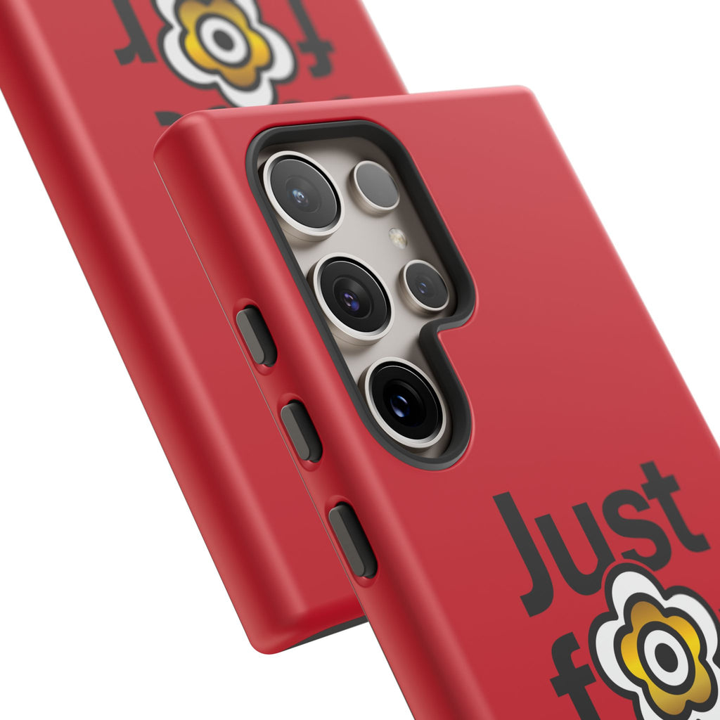 P🌺🌺P2Poppies Just for Today Samsung Phone Case – Inspirational Recovery Protection