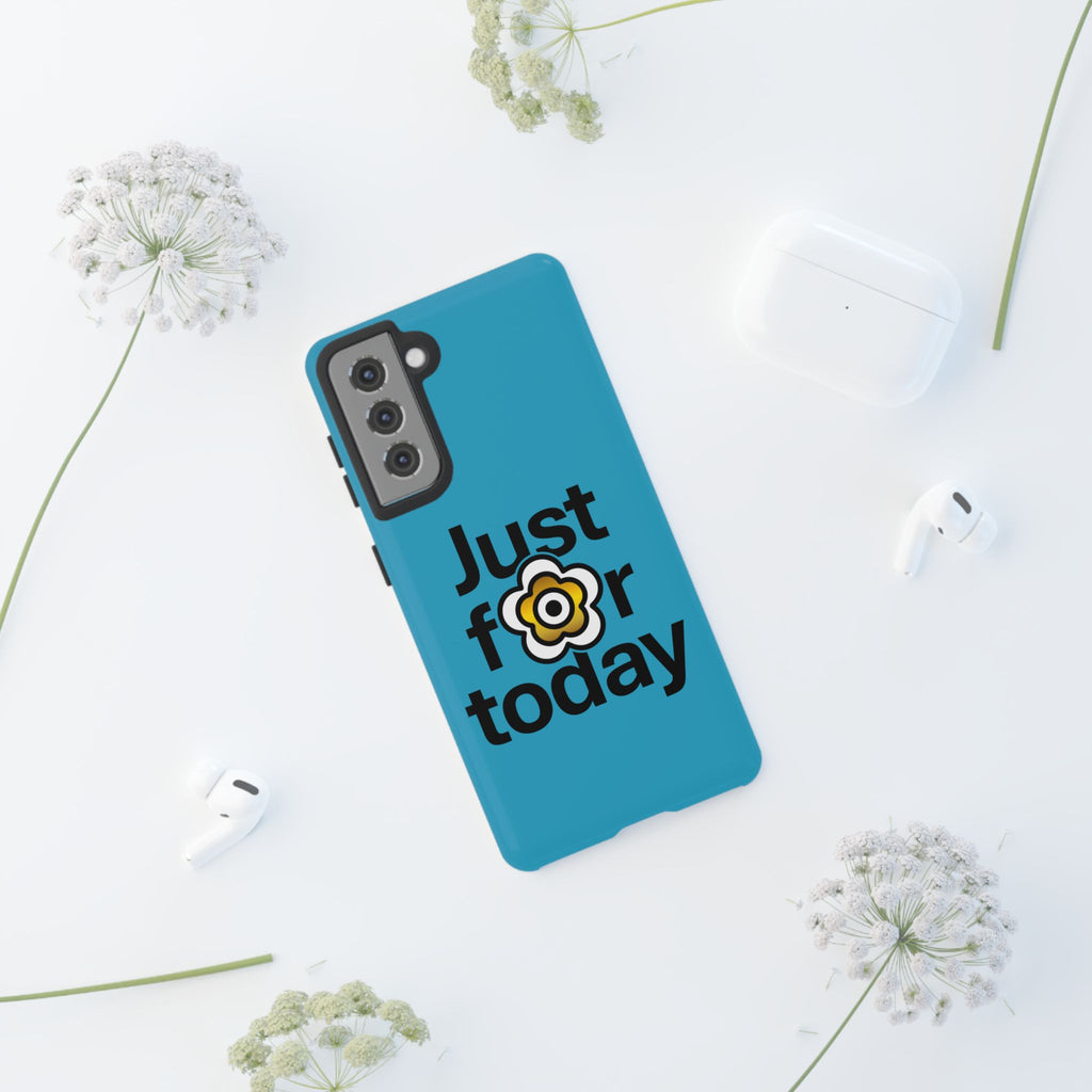 P🌺🌺P2Poppies Just for Today Samsung Phone Case – Inspirational Recovery Protection