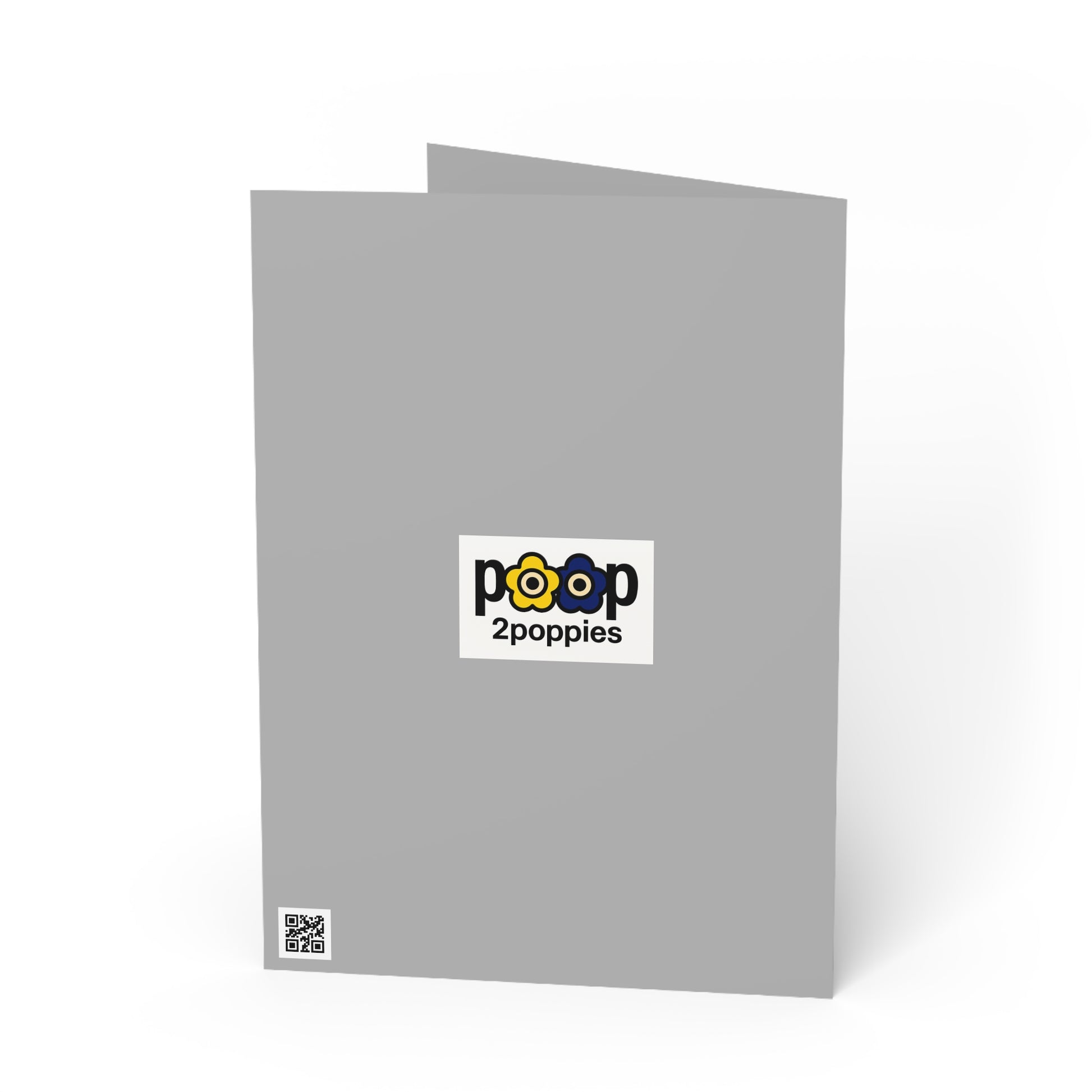 P🌺🌺P2Poppies 9 Months Milestone Greeting Card